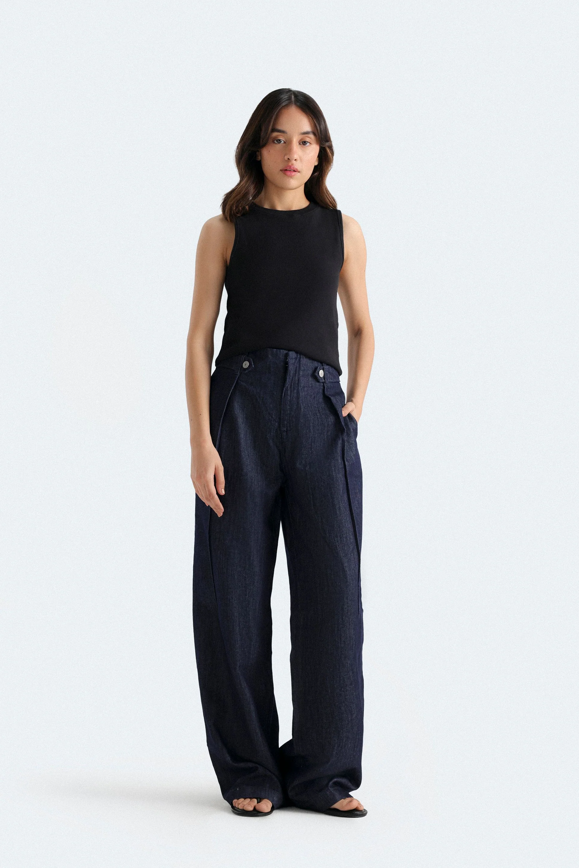 Super Cropped Ribbed Tank Top