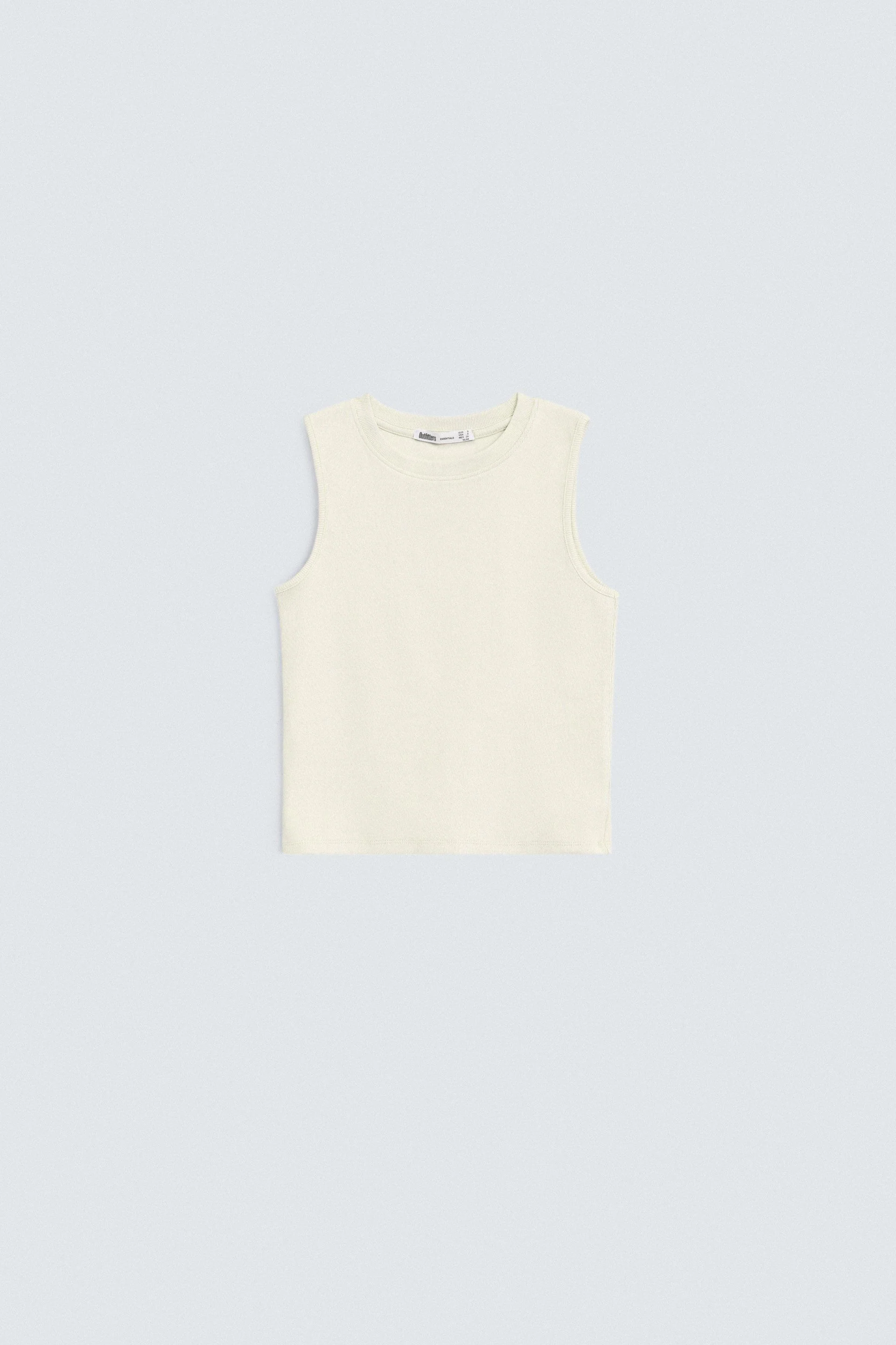 Super Cropped Ribbed Tank Top - Image 12