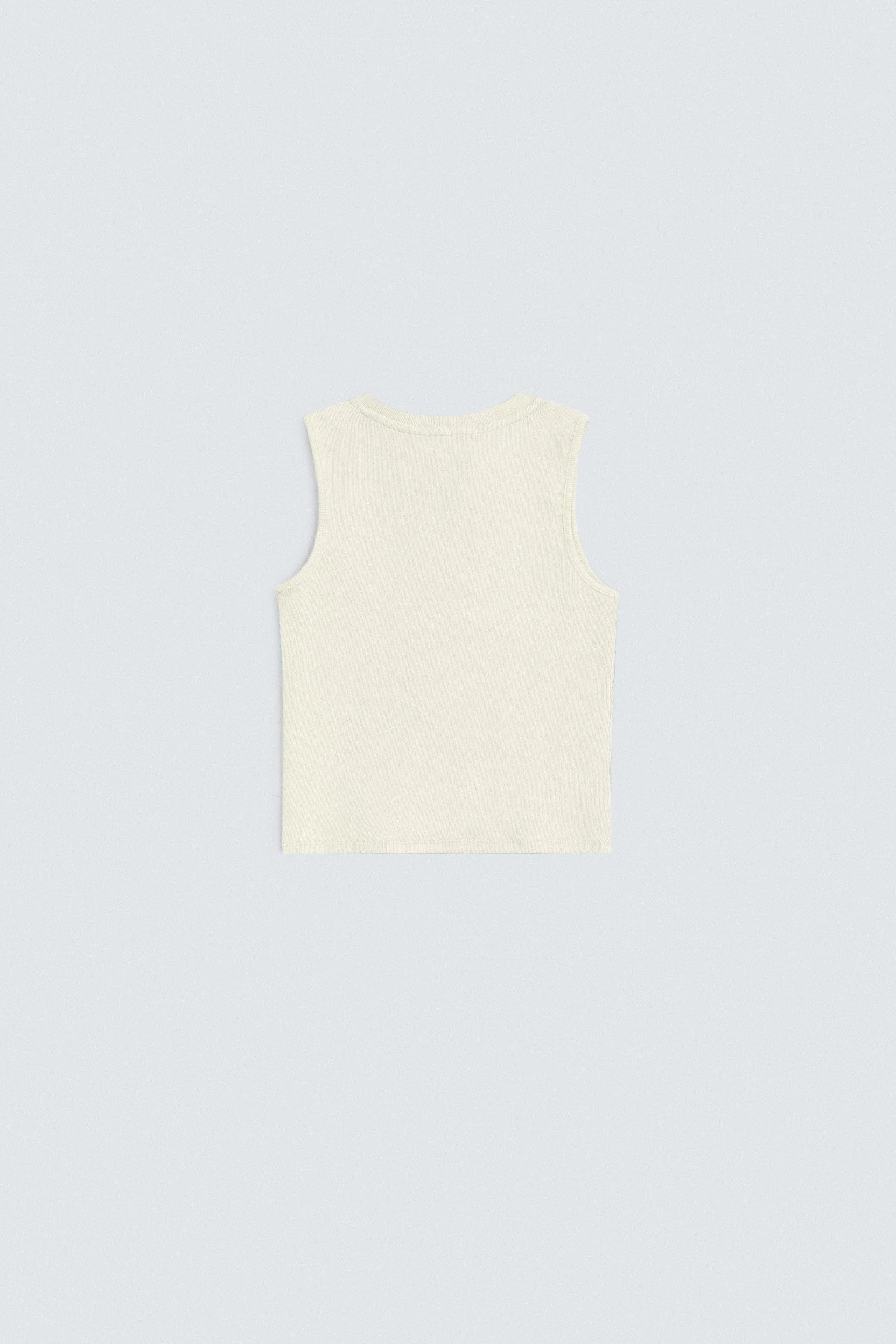 Super Cropped Ribbed Tank Top - Image 14