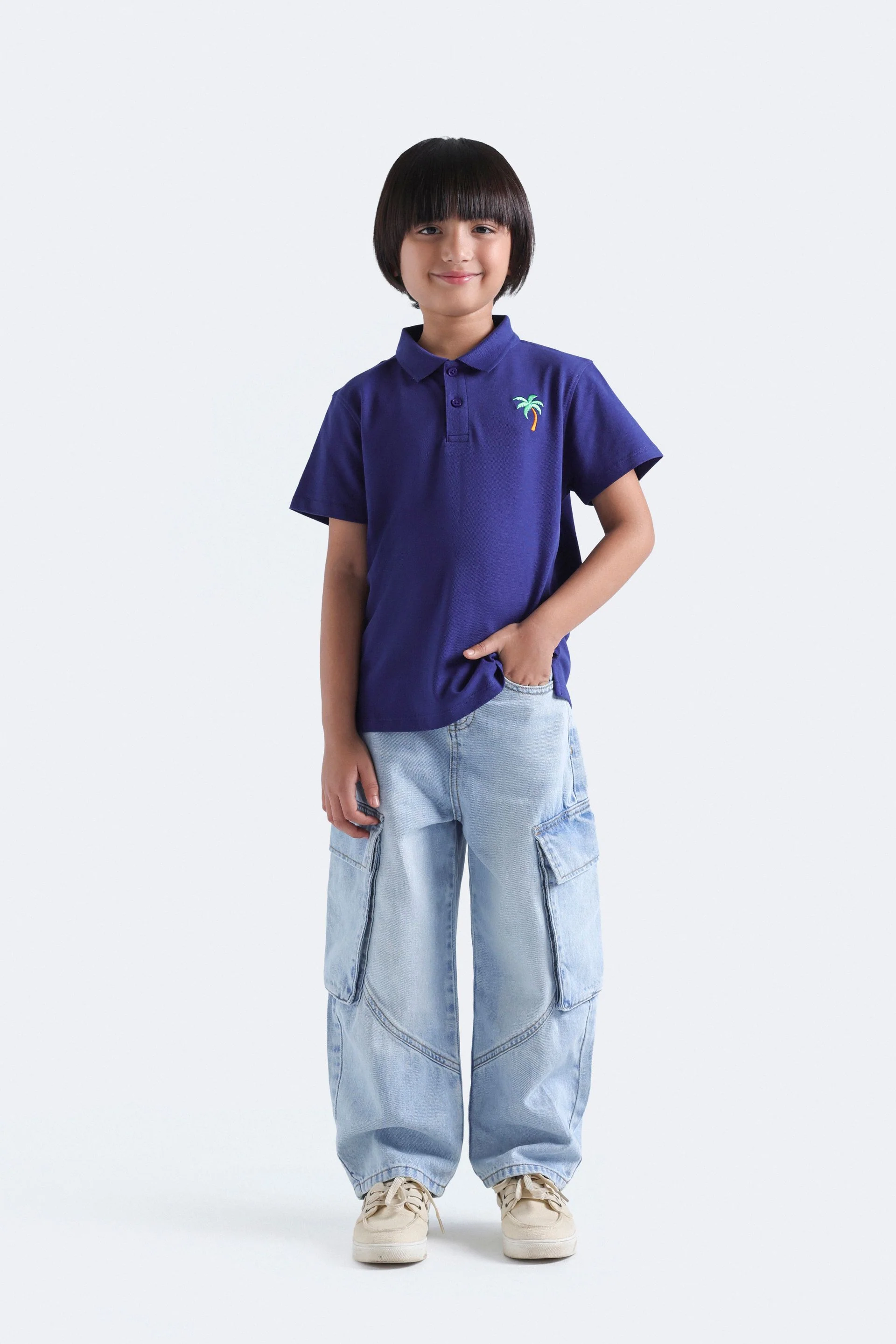 Embroidered Polo Shirt - Image 4