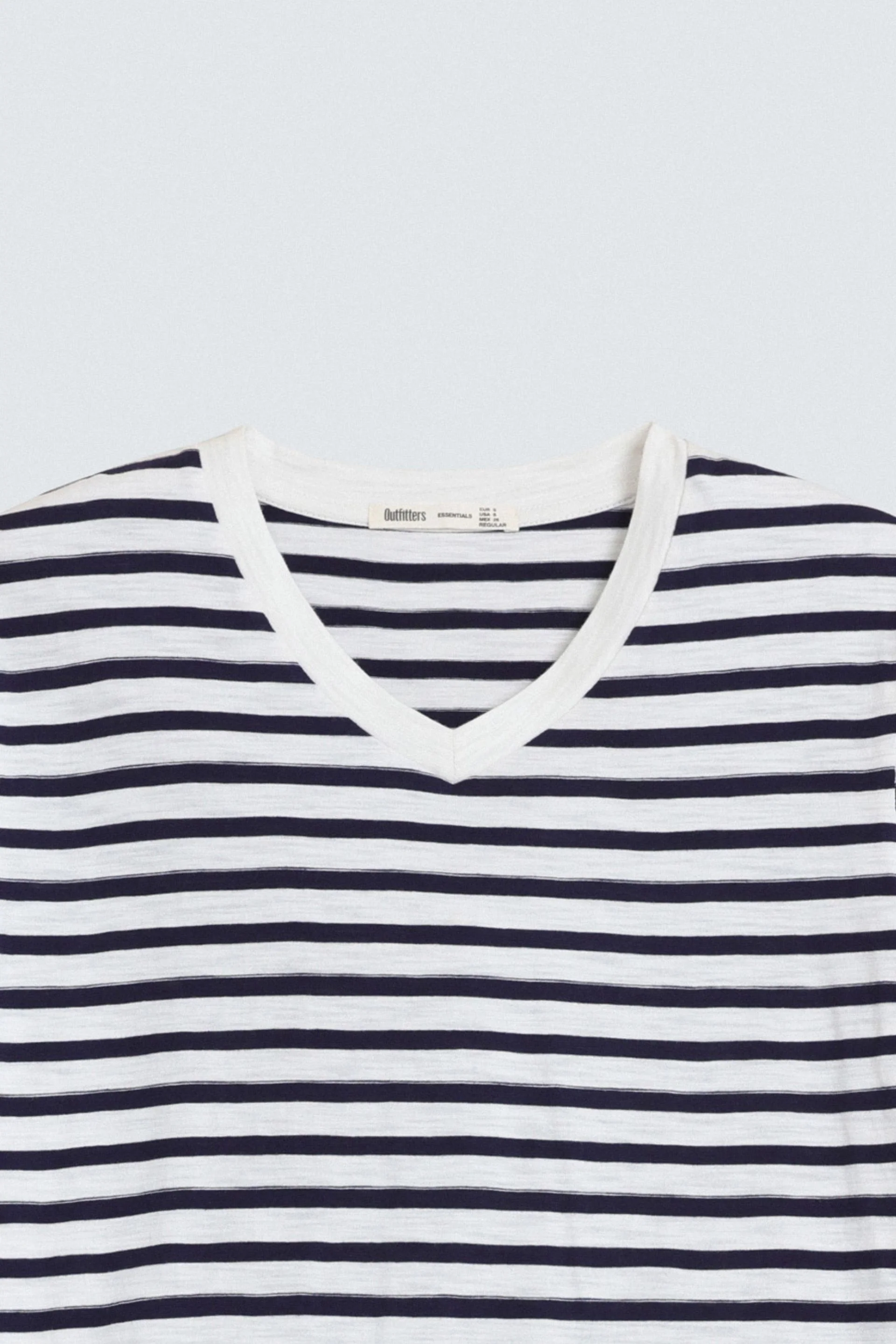 Cropped Stripped T-Shirt - Image 6