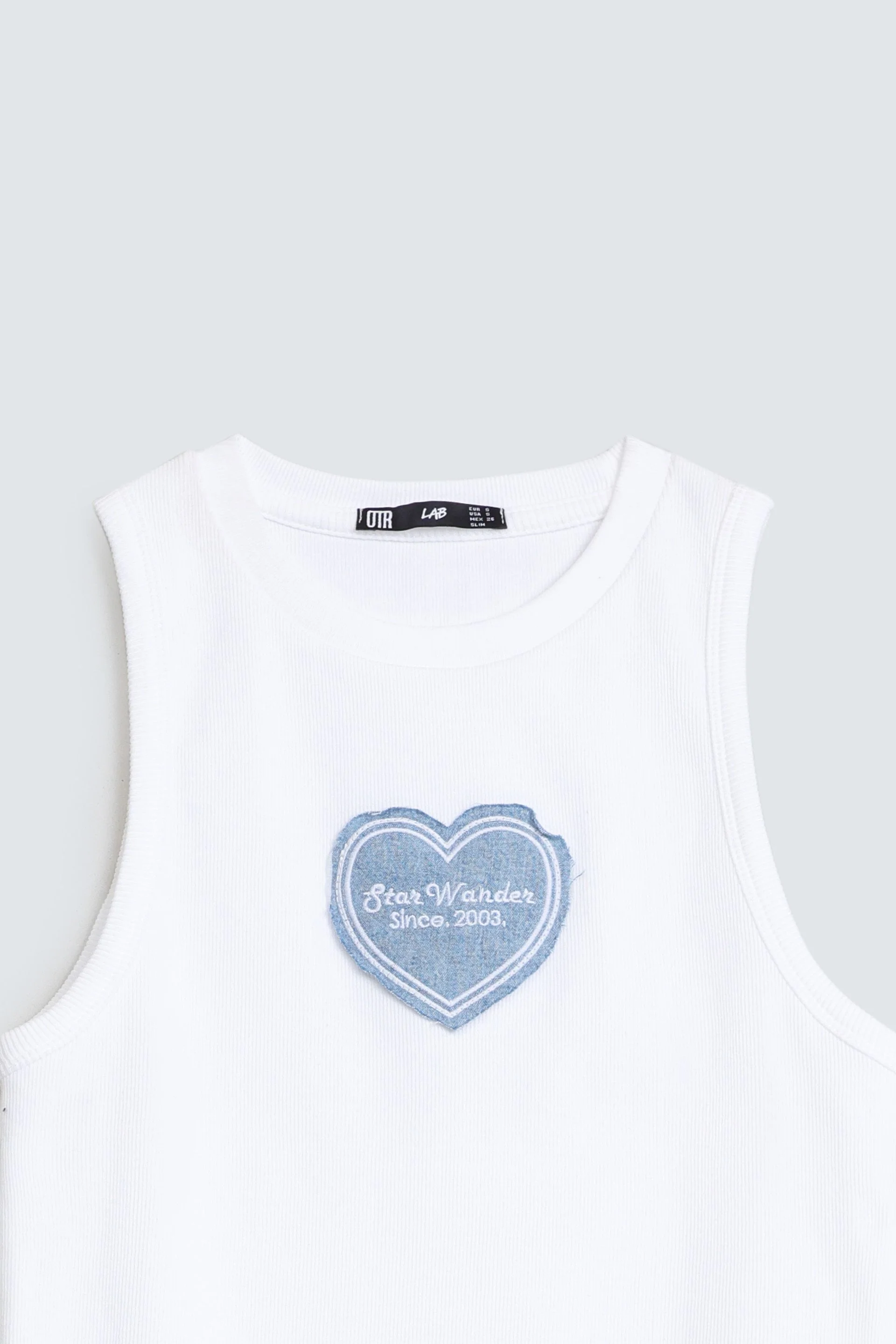 Super Cropped Embroidered Tank Top - Image 6