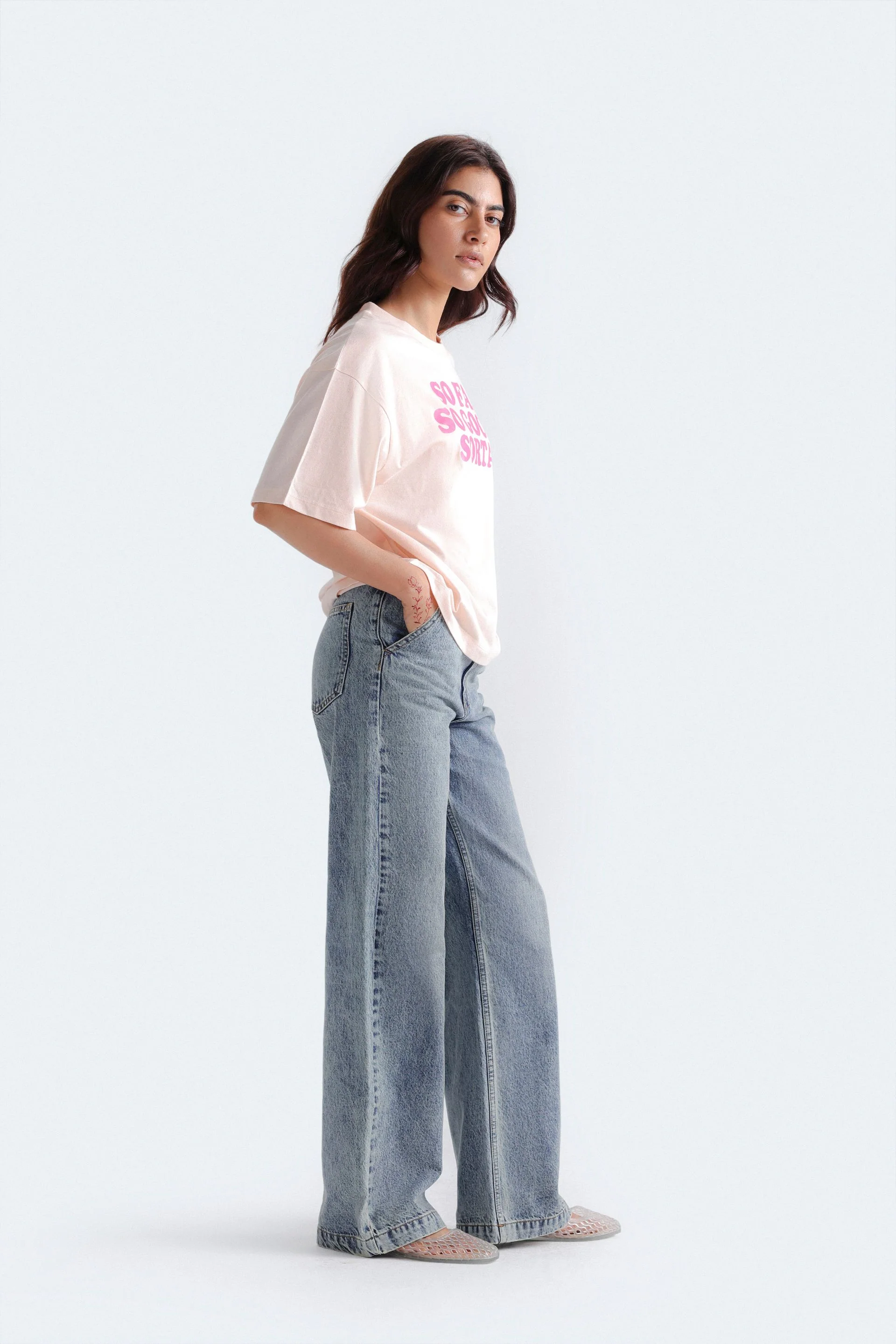 Slogan Print T-Shirt - Image 3