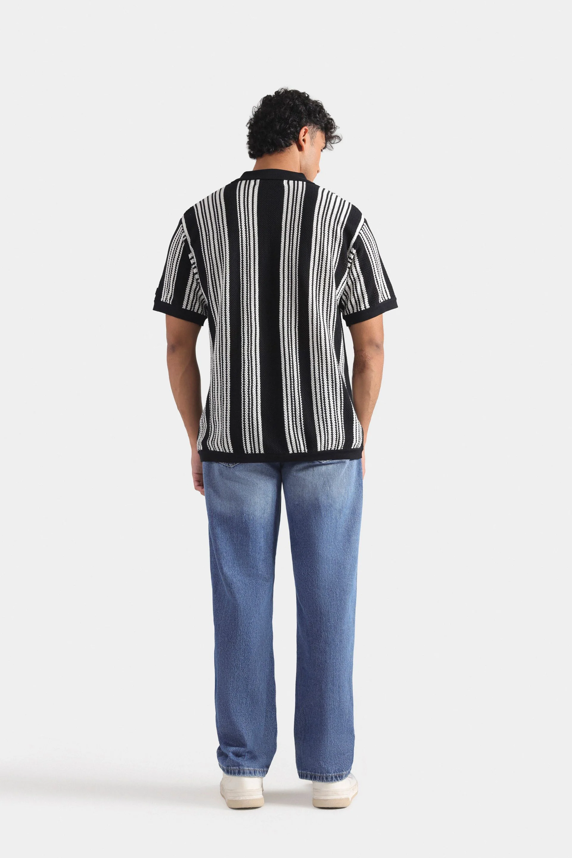 Knitted Striped Shirt - Image 8