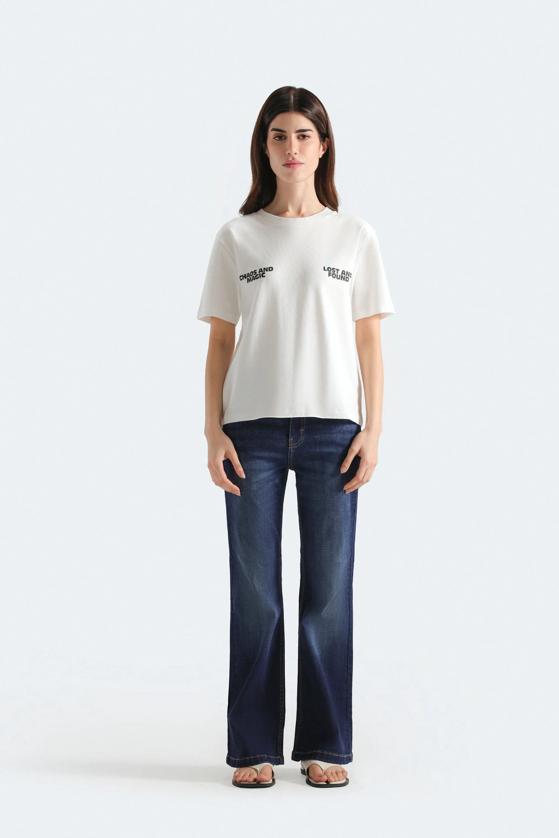Slogan Print T-Shirt