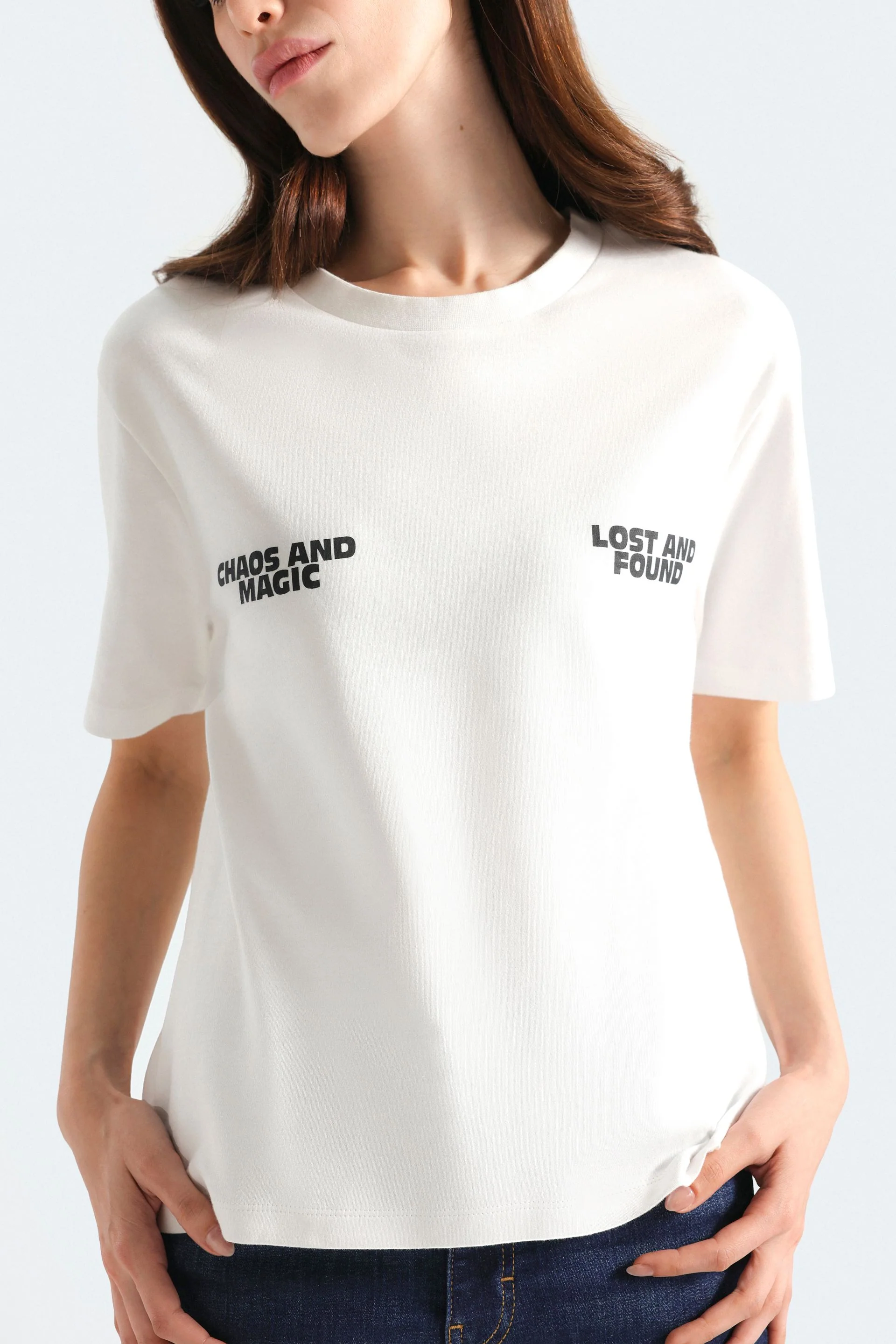 Slogan Print T-Shirt - Image 2