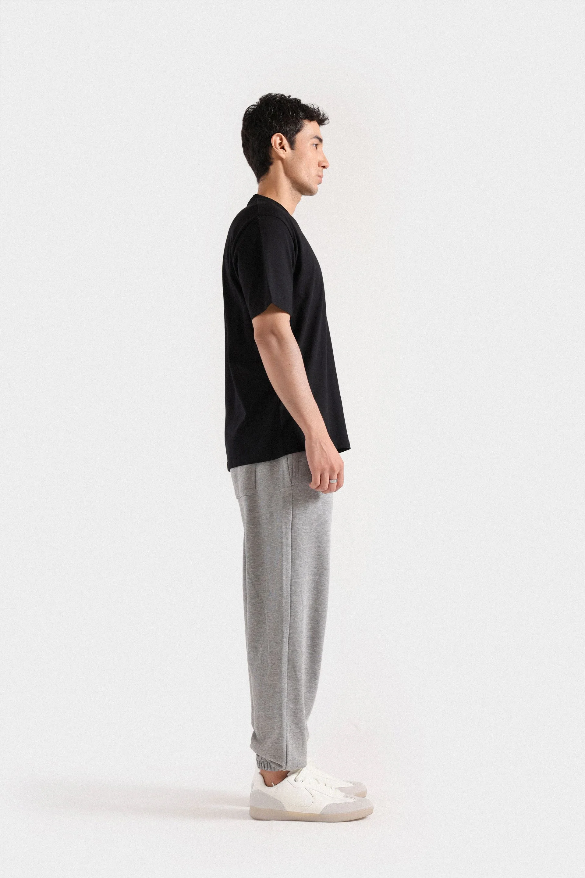 Basic V Neck T-shirt - Image 2