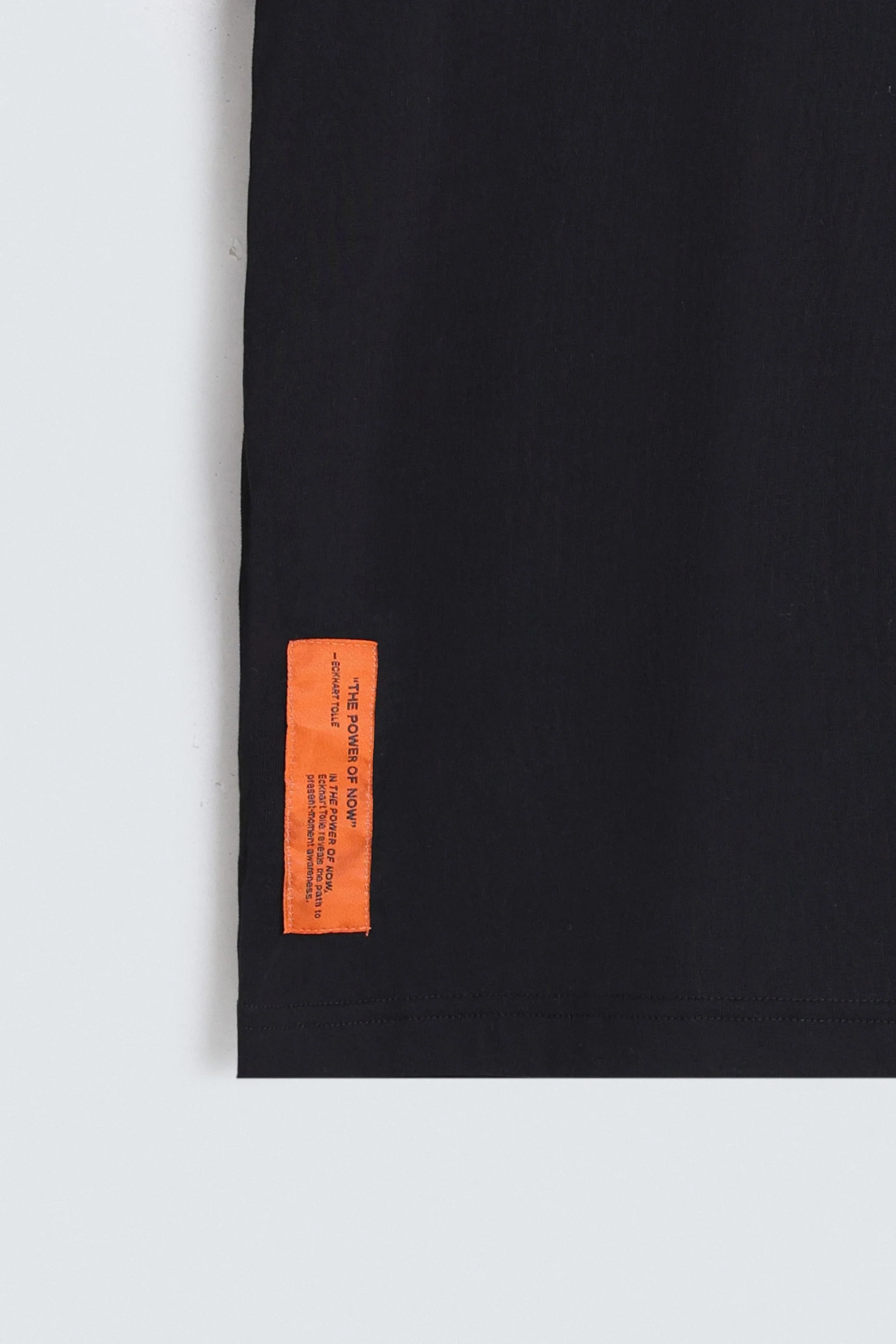 Slogan Print T-Shirt With Label Patch - Image 8
