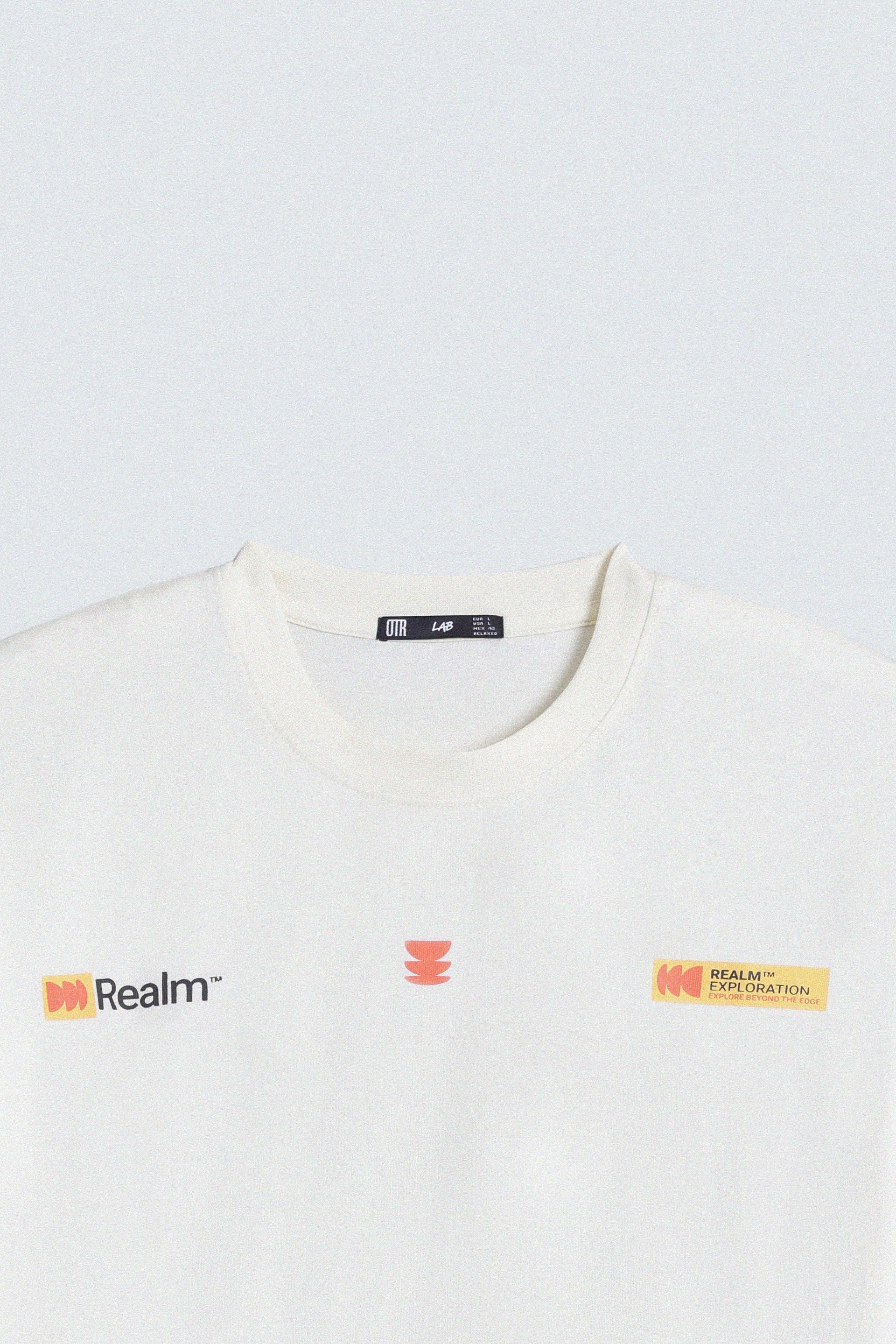 Slogan Print T-Shirt With Label Patch - Image 6
