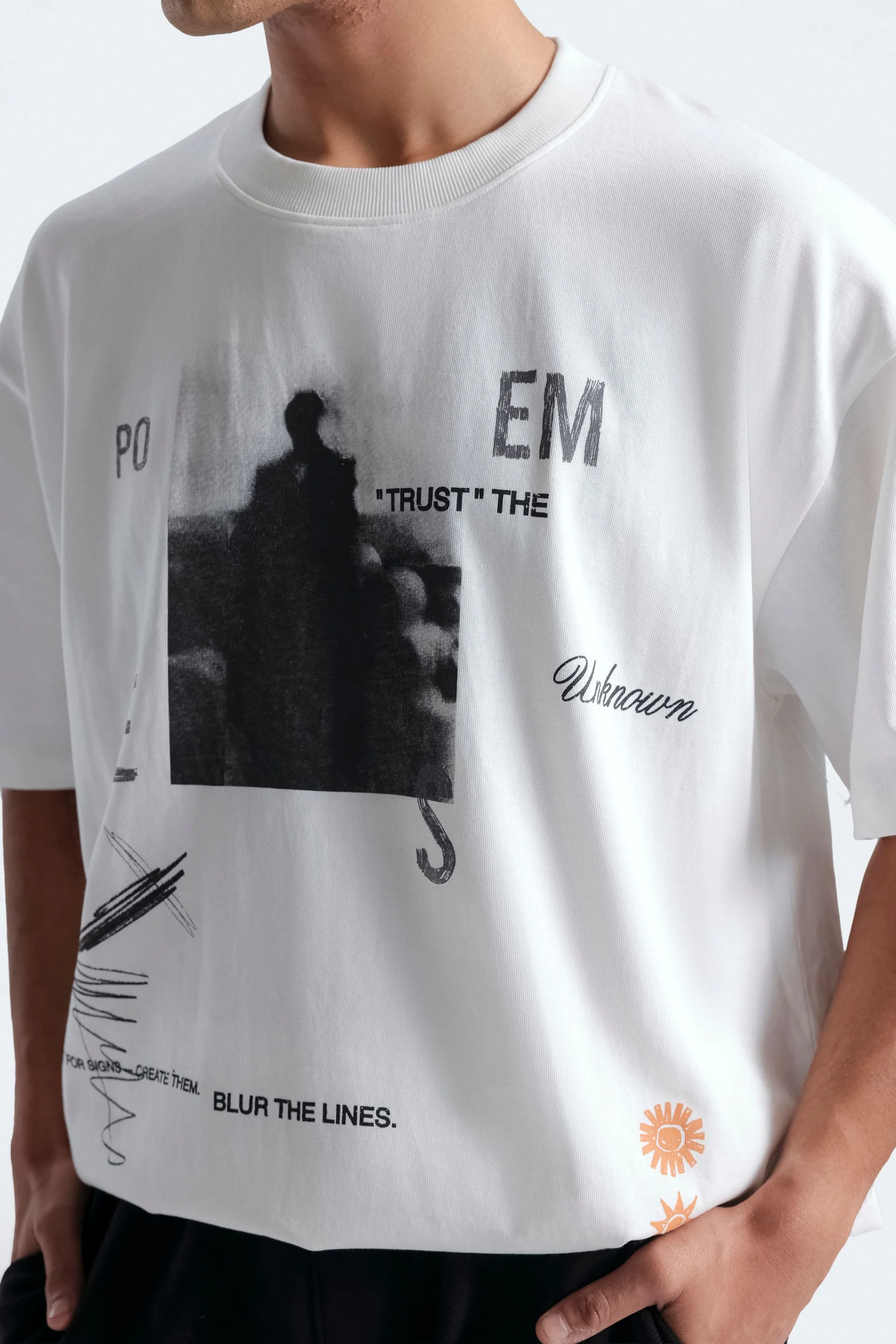 Slogan Print T-Shirt - Image 2