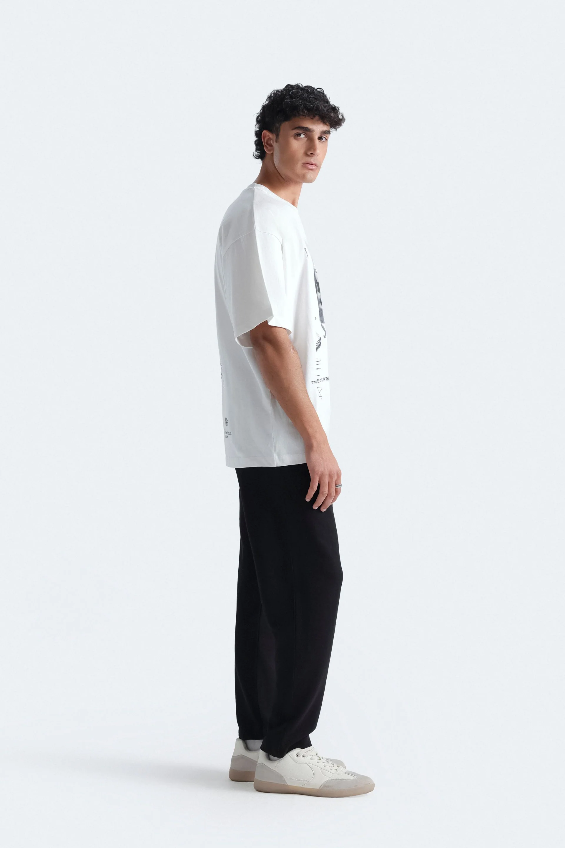 Slogan Print T-Shirt - Image 3