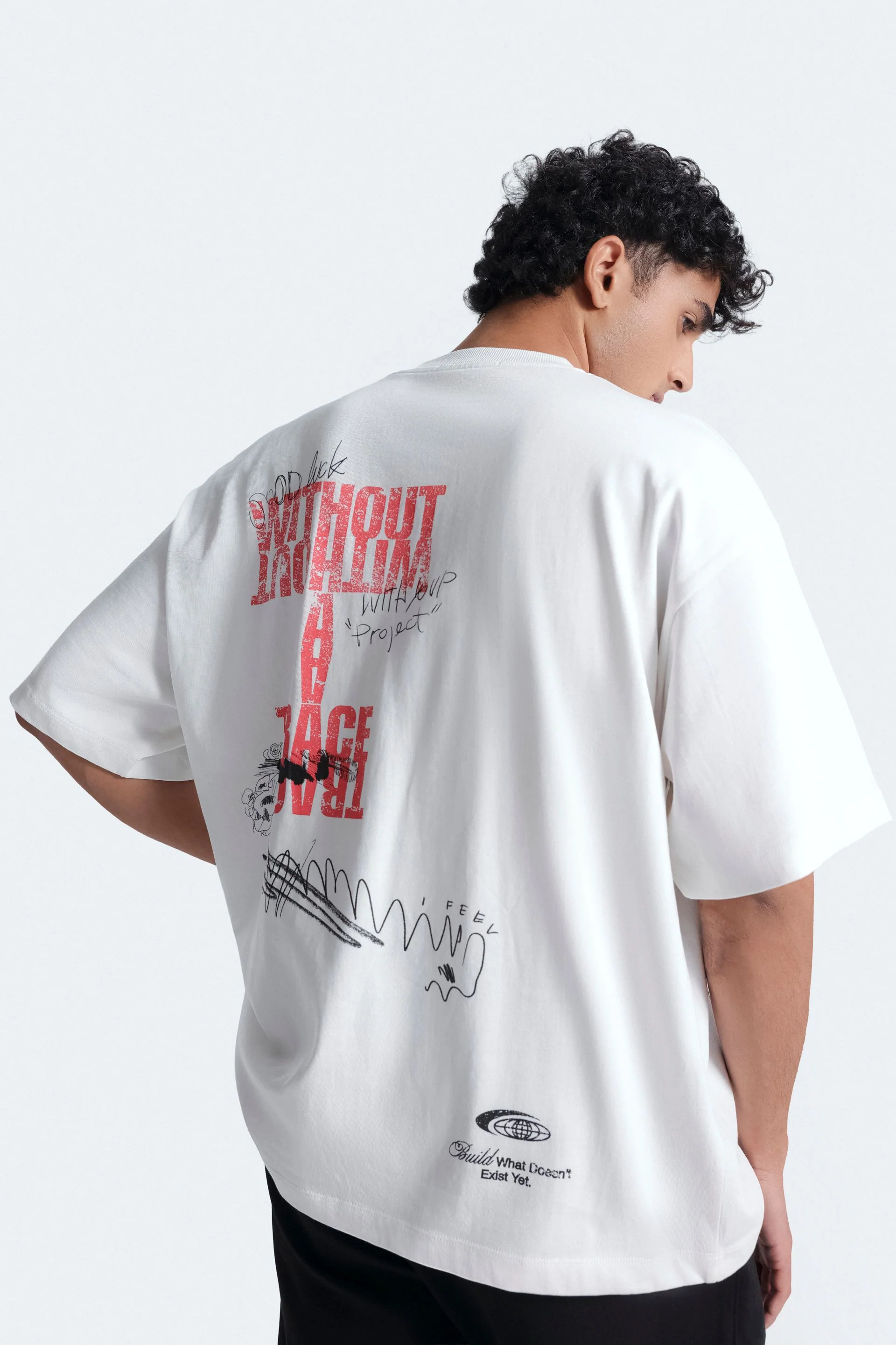 Slogan Print T-Shirt - Image 5