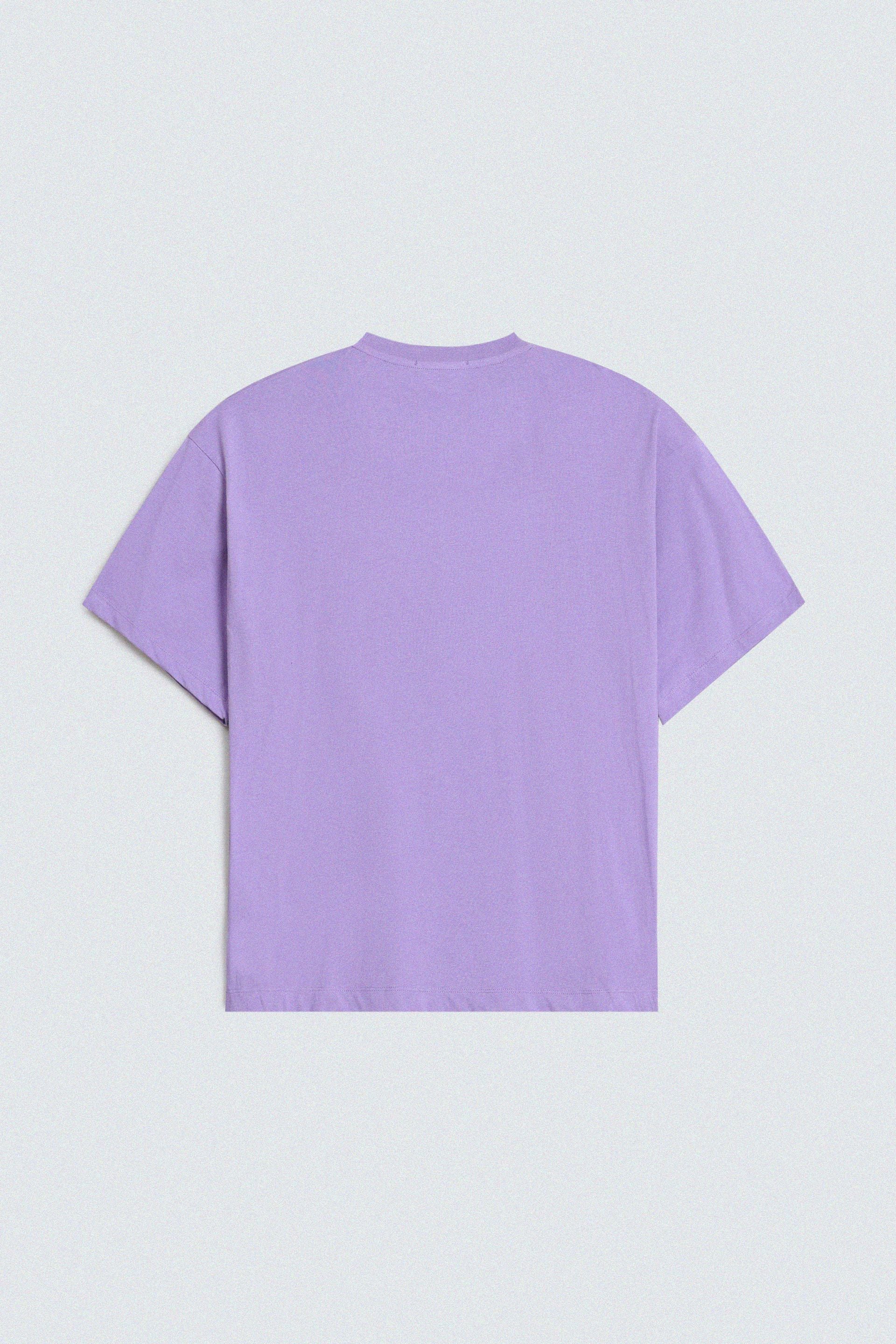 Slogan Print T-Shirt With Label Patch - Image 8