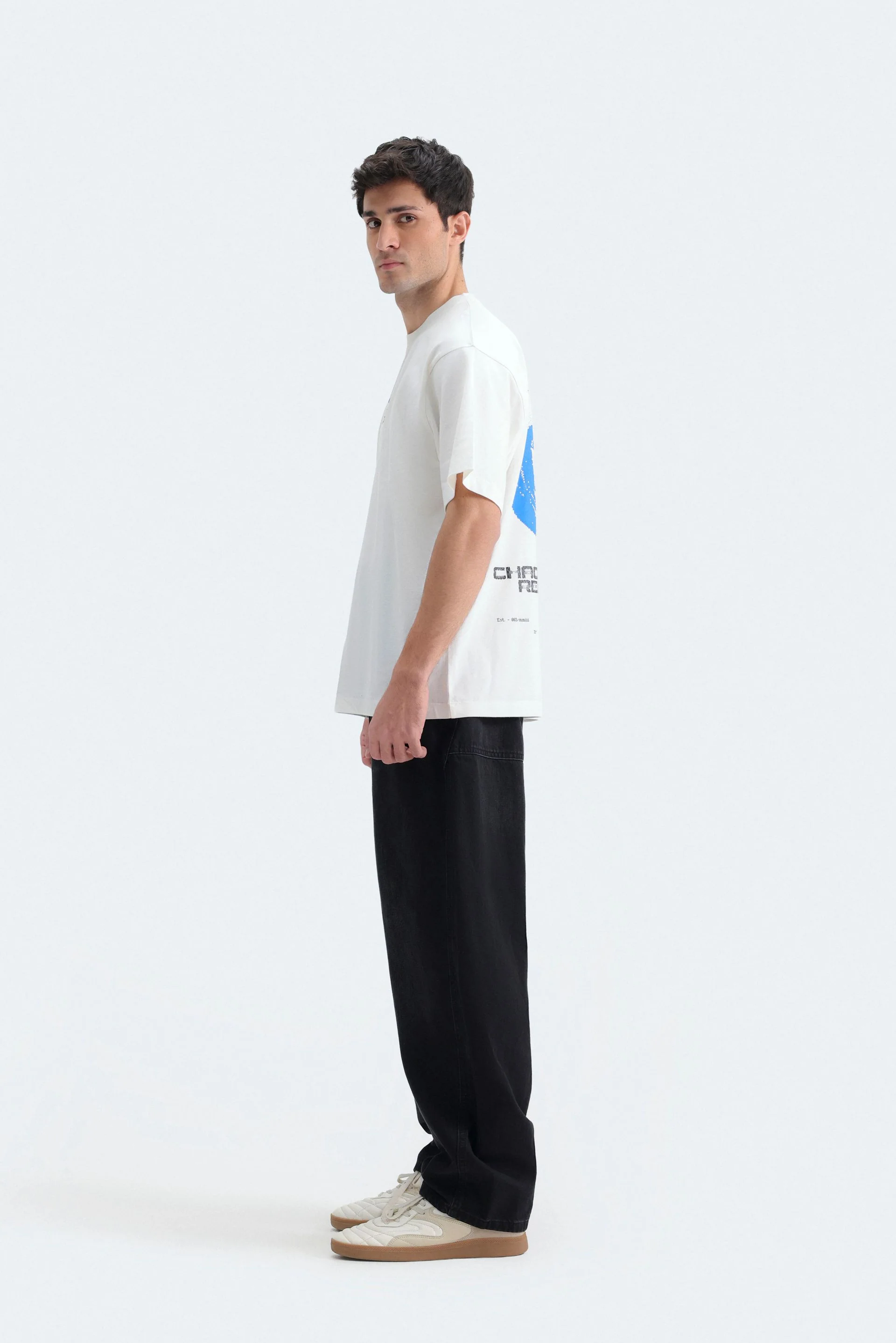 Slogan Print T-Shirt - Image 4