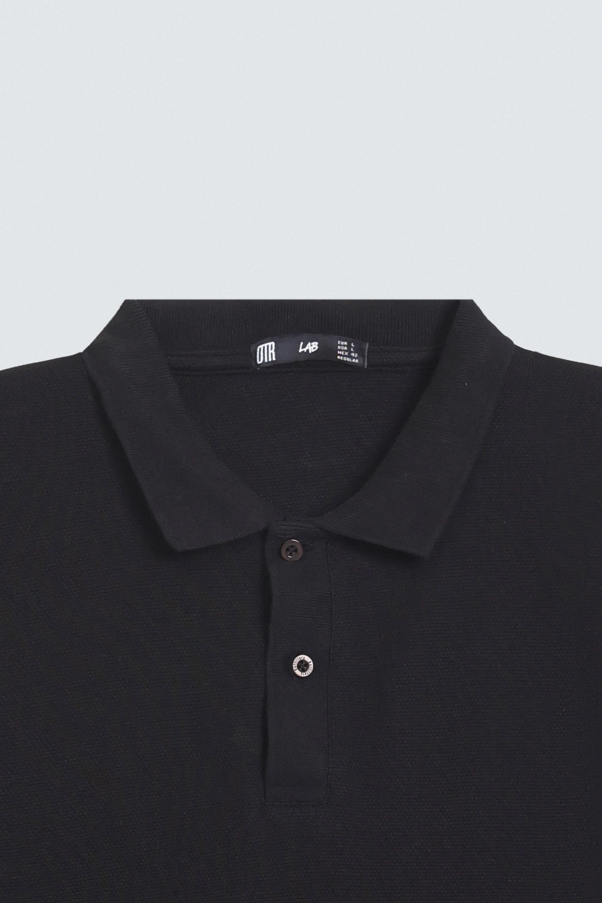 Textured Polo Shirt - Image 6