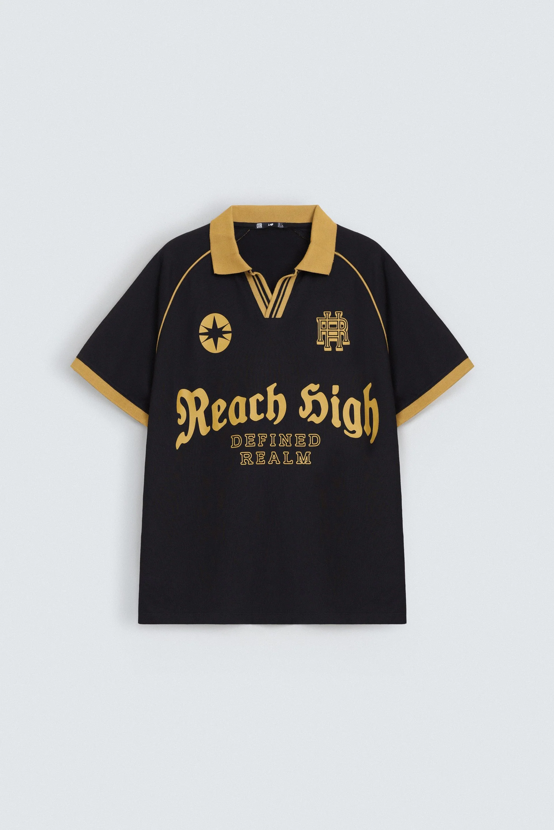 Slogan Print Polo Shirt - Image 5