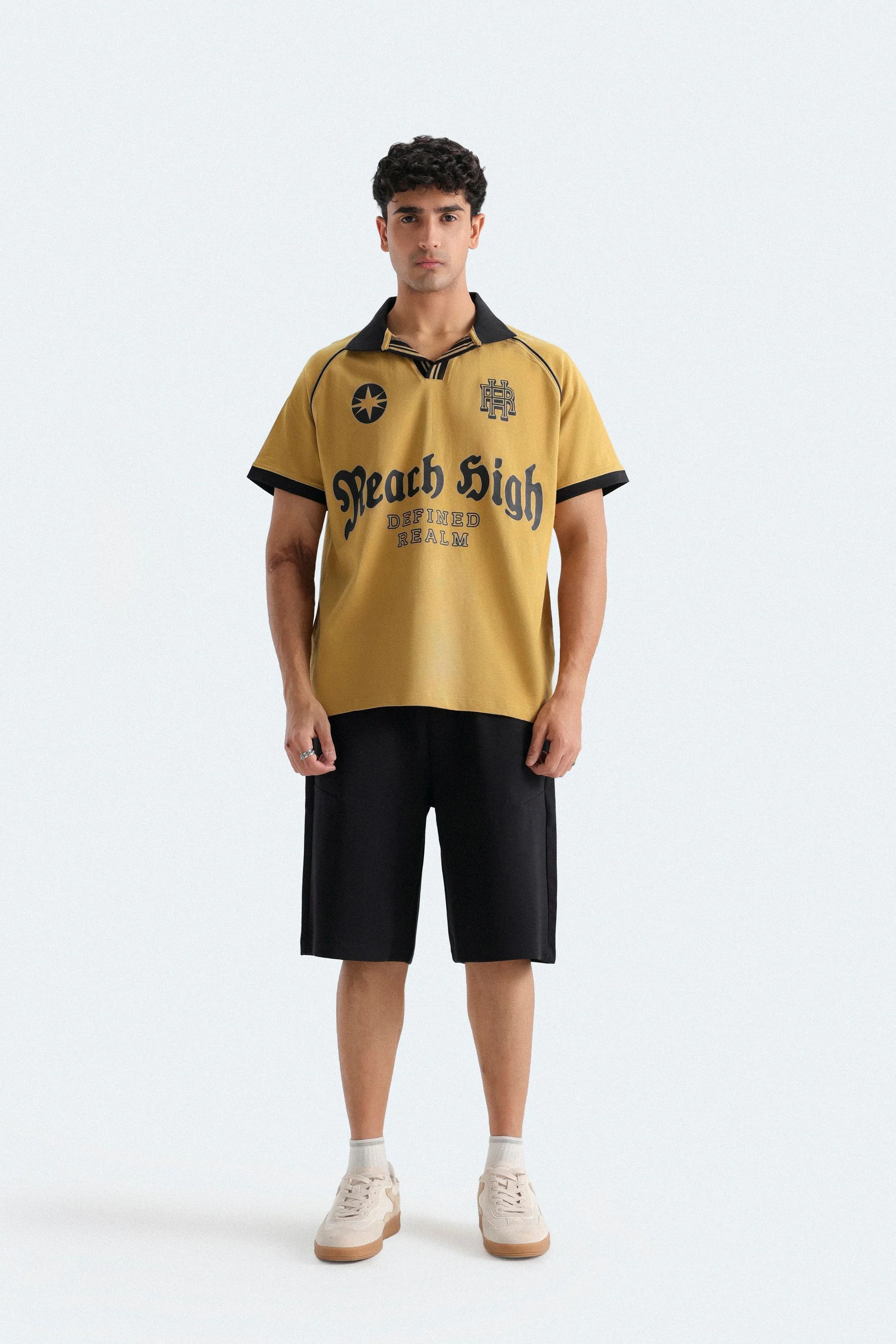 Slogan Print Polo Shirt - Image 8