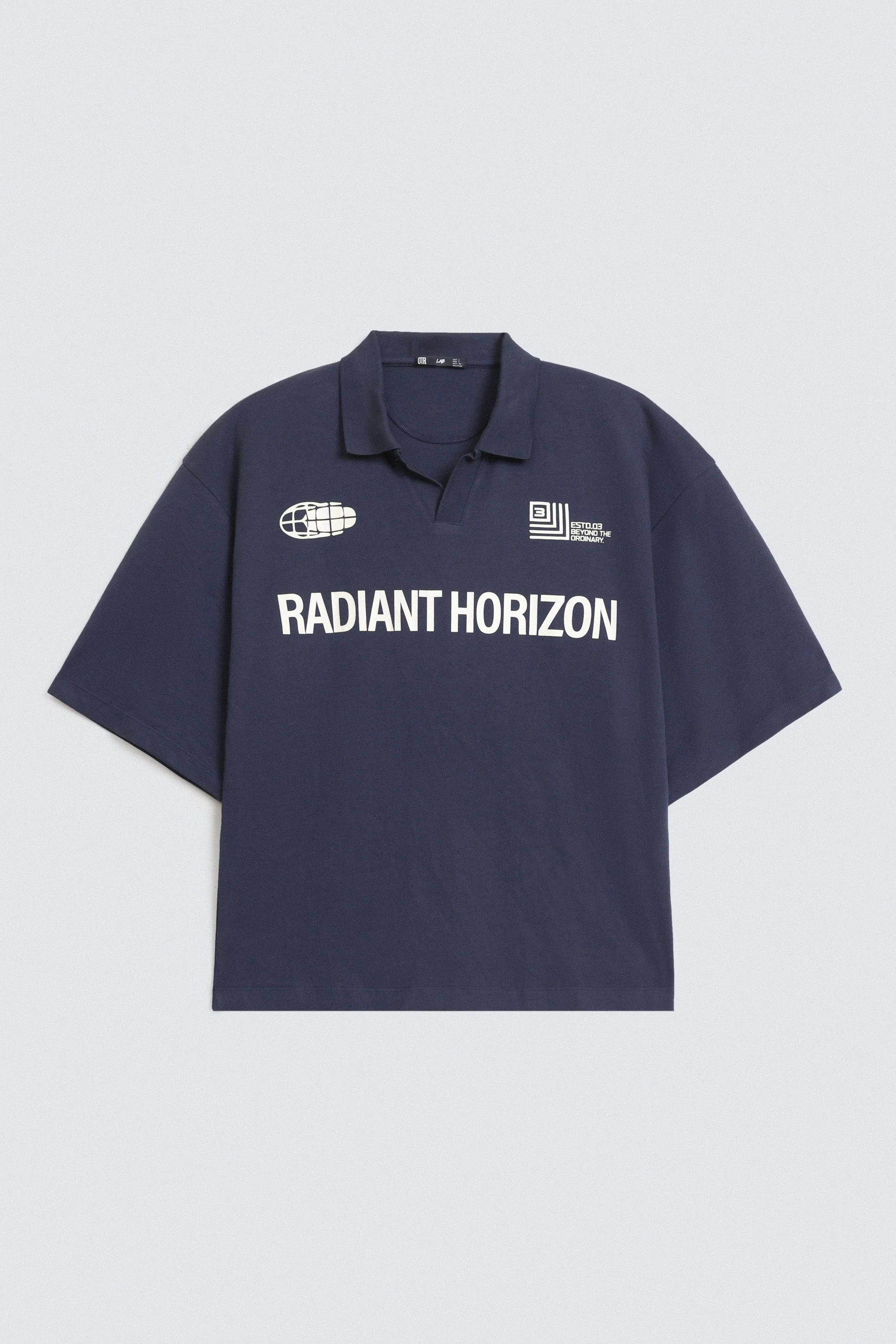 Slogan Print Polo Shirt - Image 11