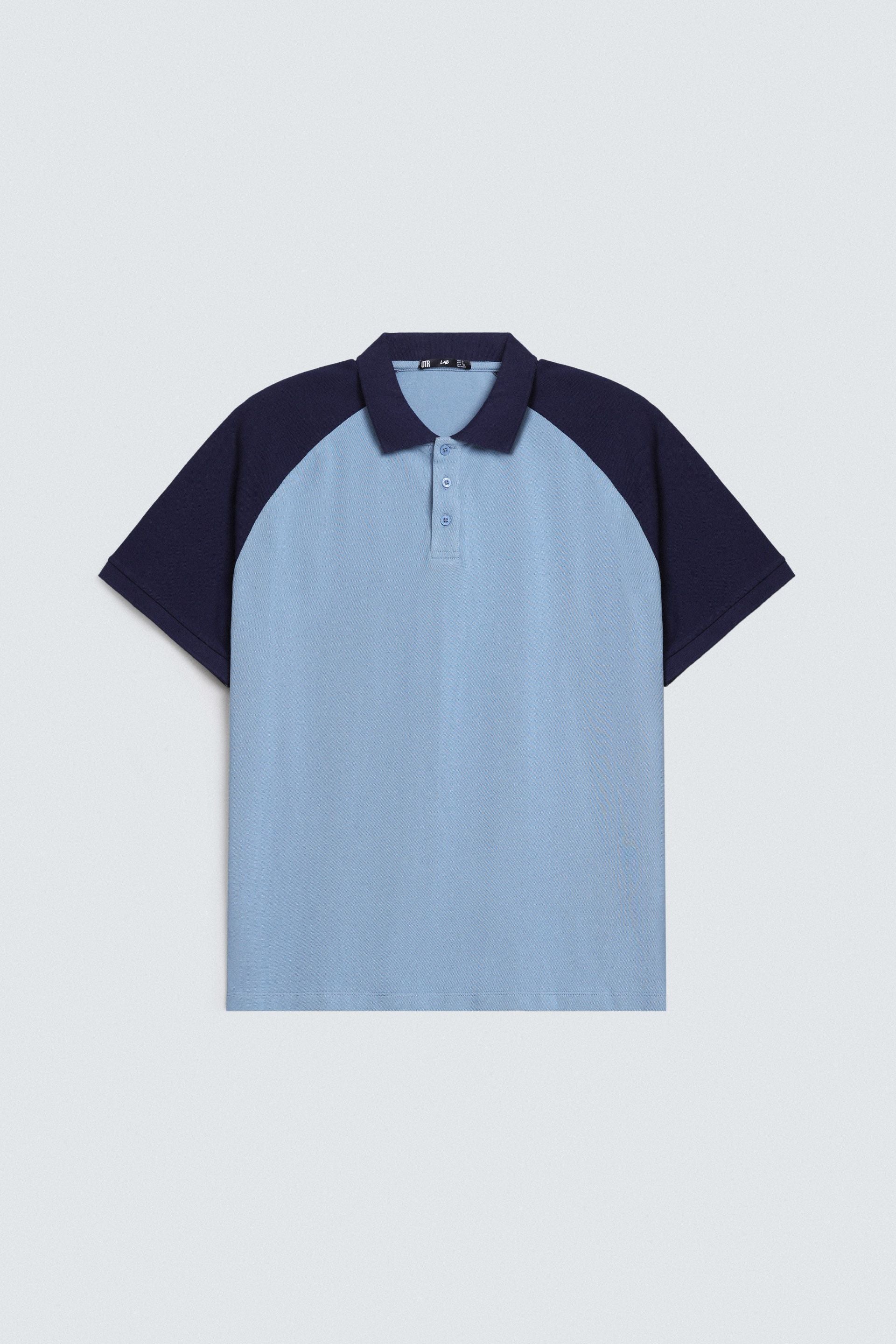 Color Block Polo Shirt - Image 5