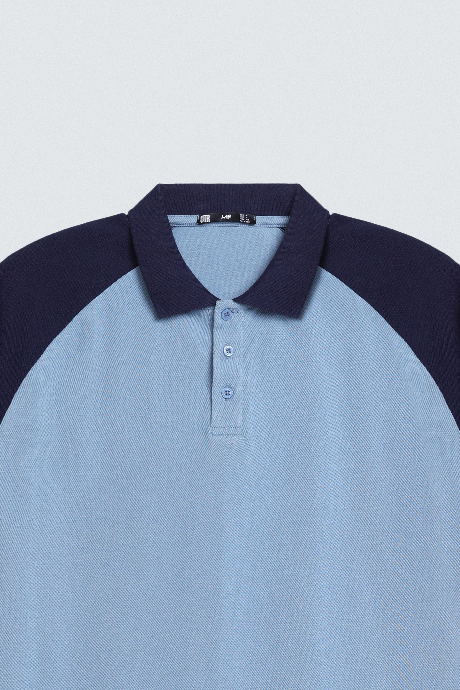 Color Block Polo Shirt - Image 6