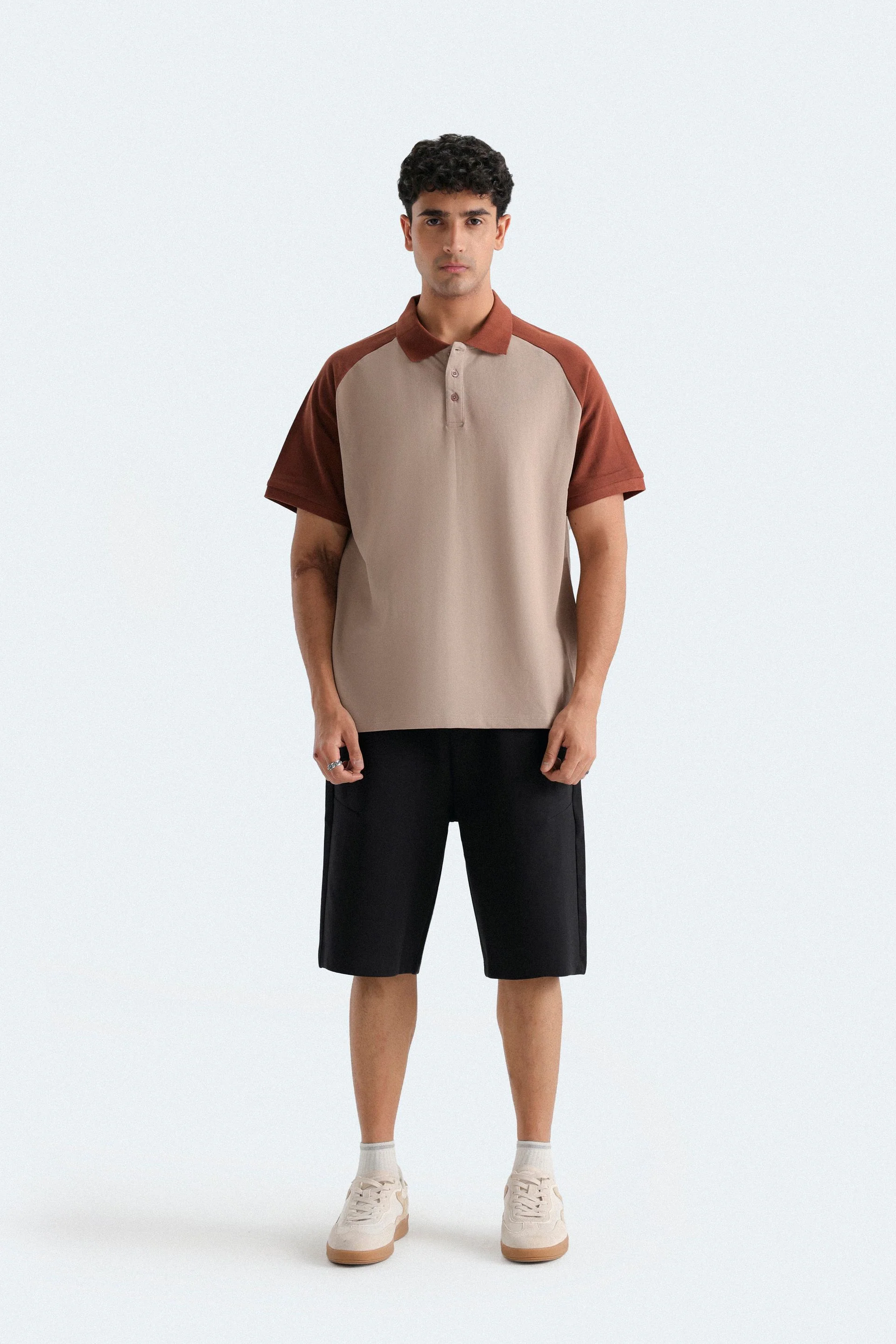 Color Block Polo Shirt - Image 8