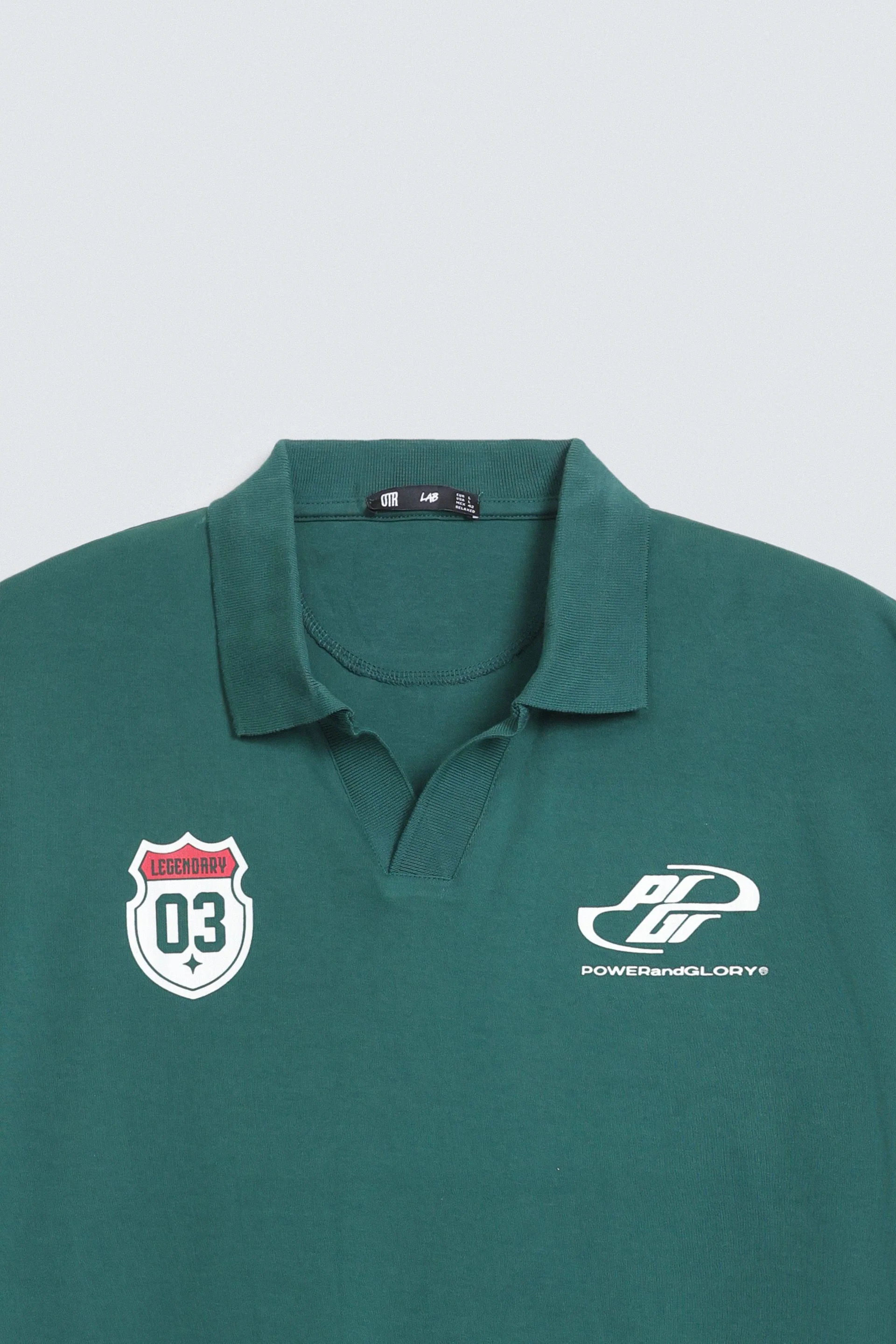 Slogan Print Polo Shirt - Image 13