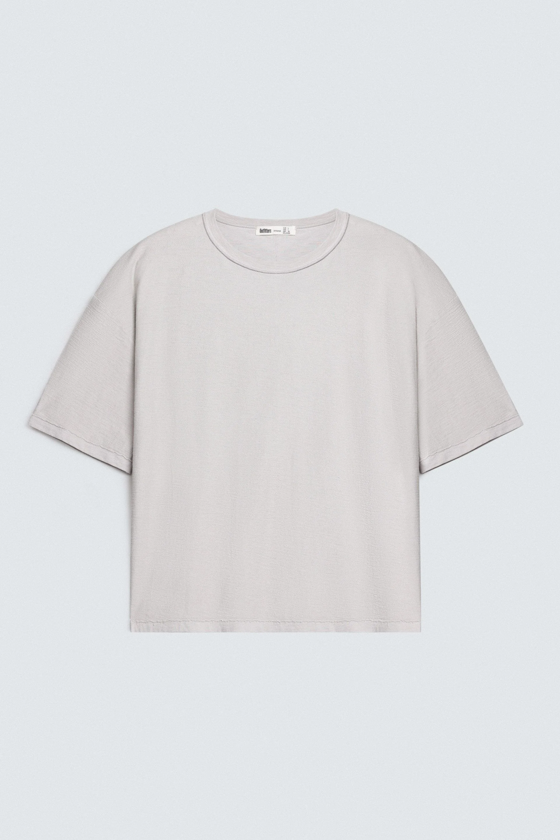 Textured Knit T-Shirt - Image 5