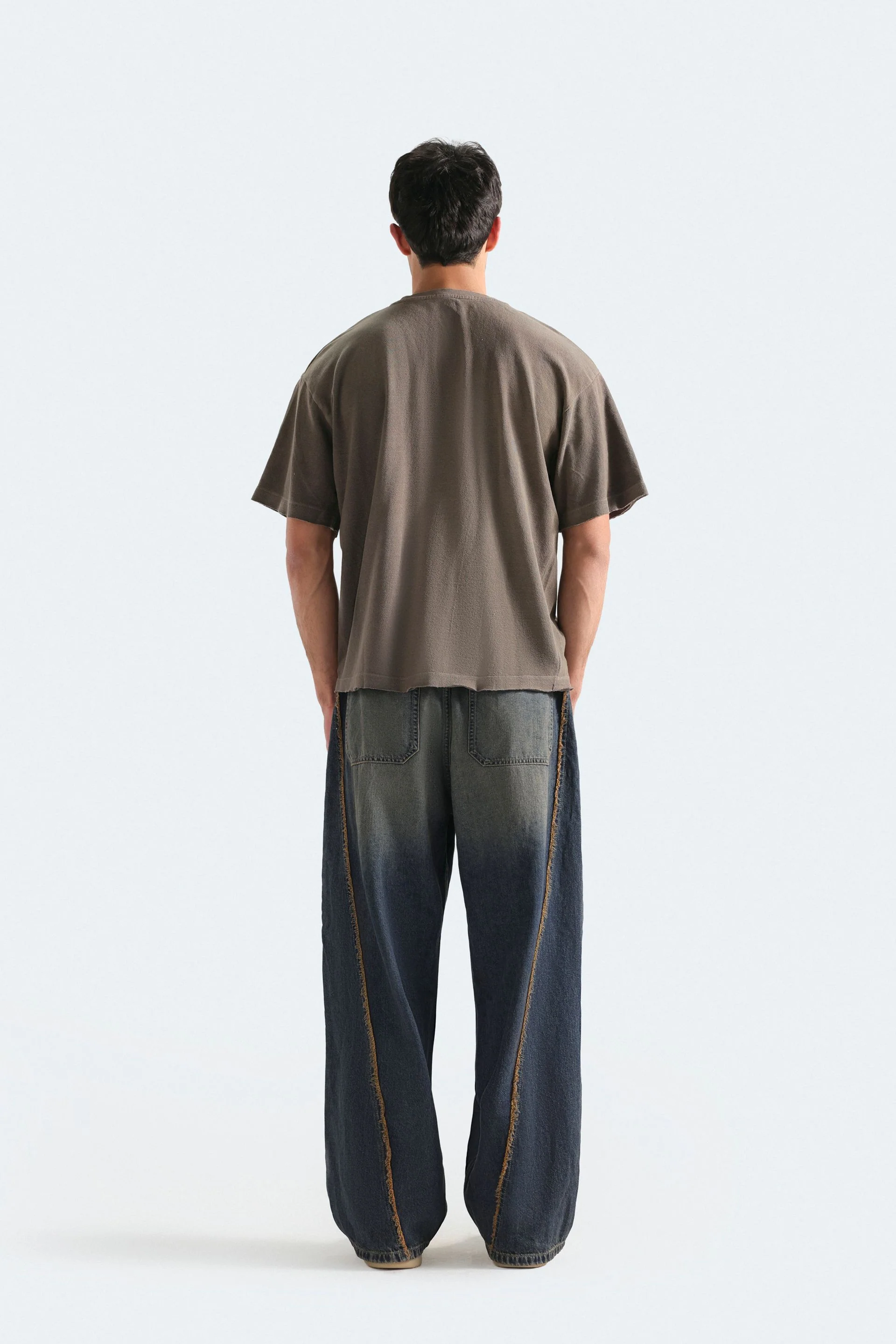 Washed Slogan Print T-Shirt - Image 11