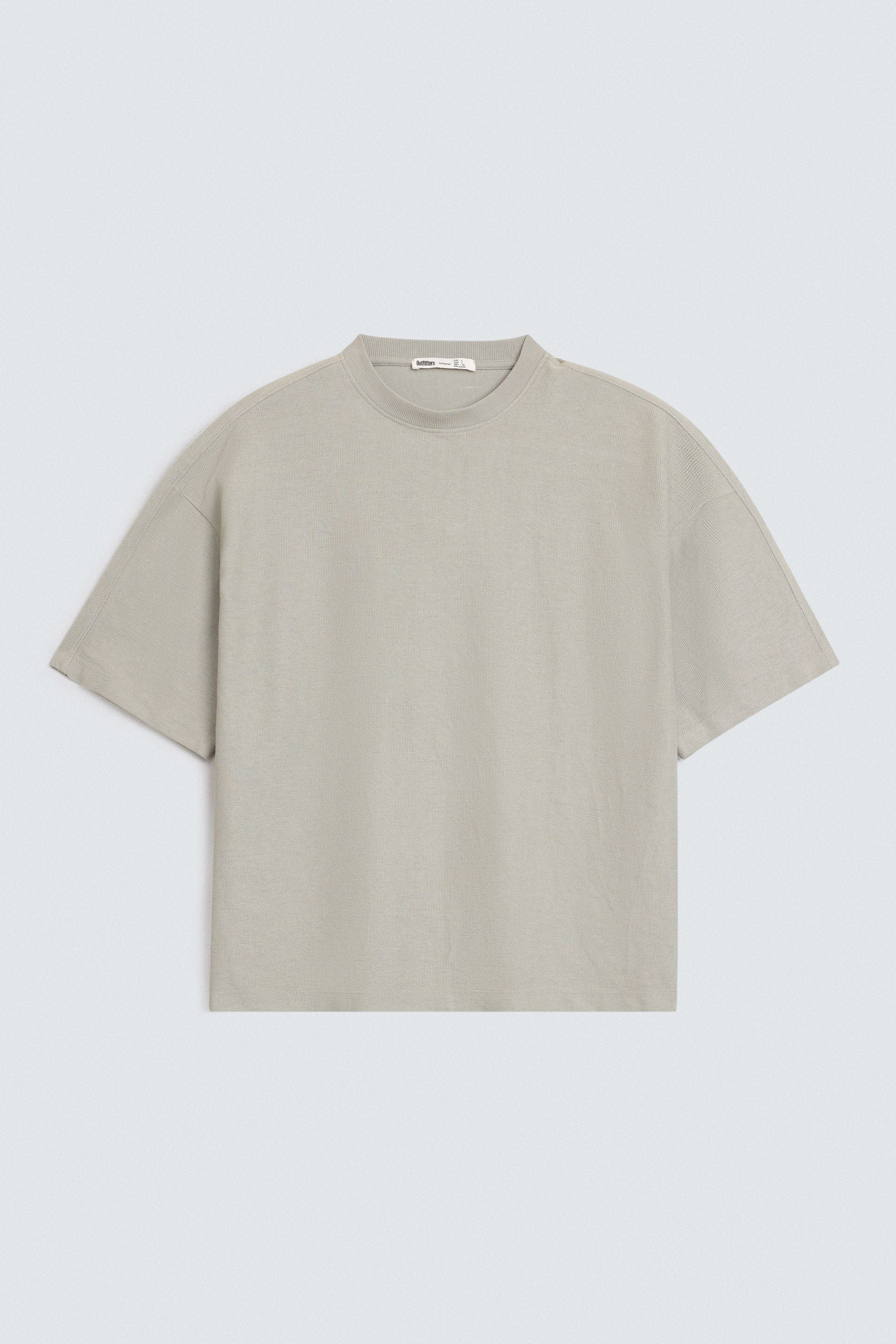 Textured  T-Shirt - Image 5