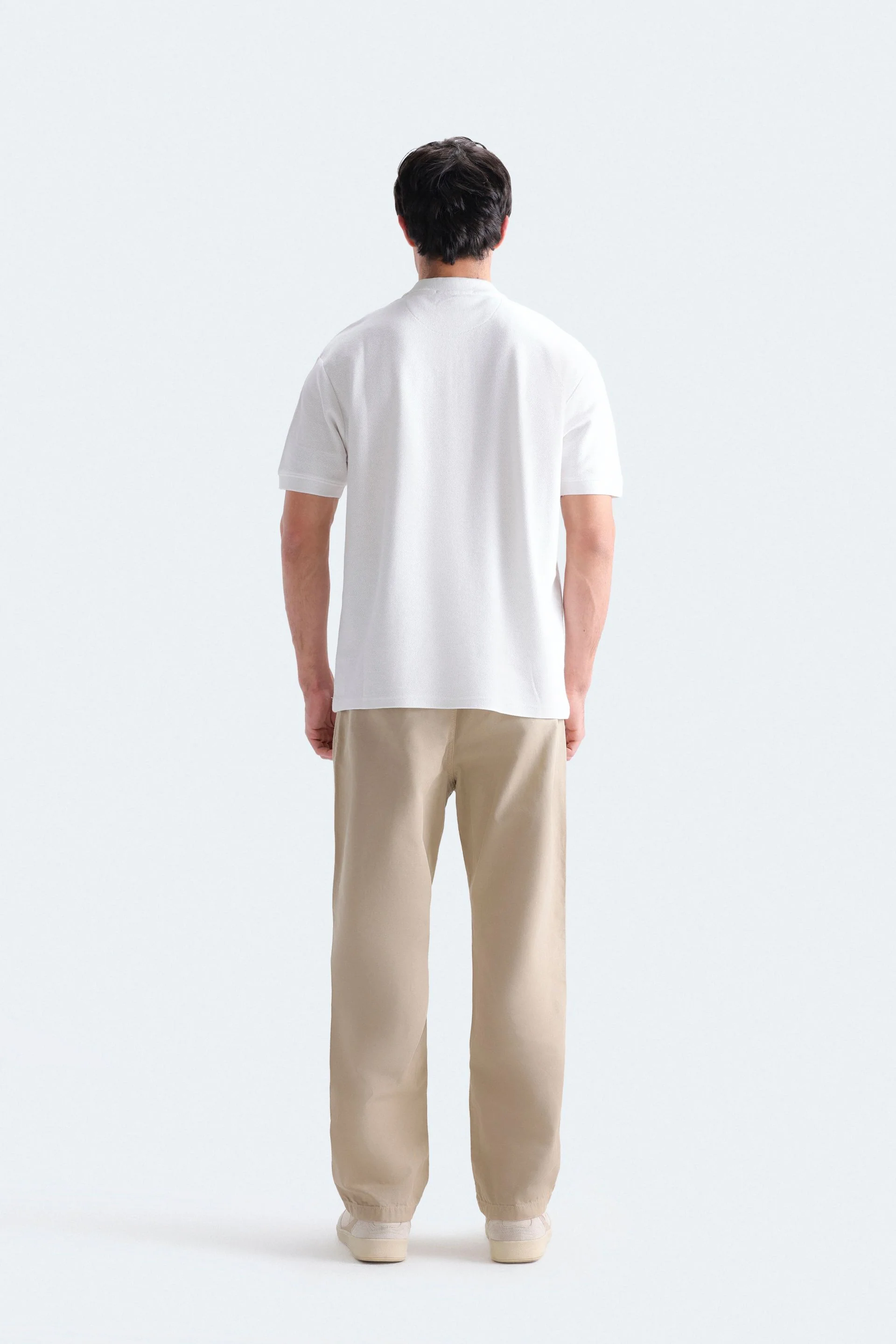 Quarter Zip-Up Polo Shirt - Image 4