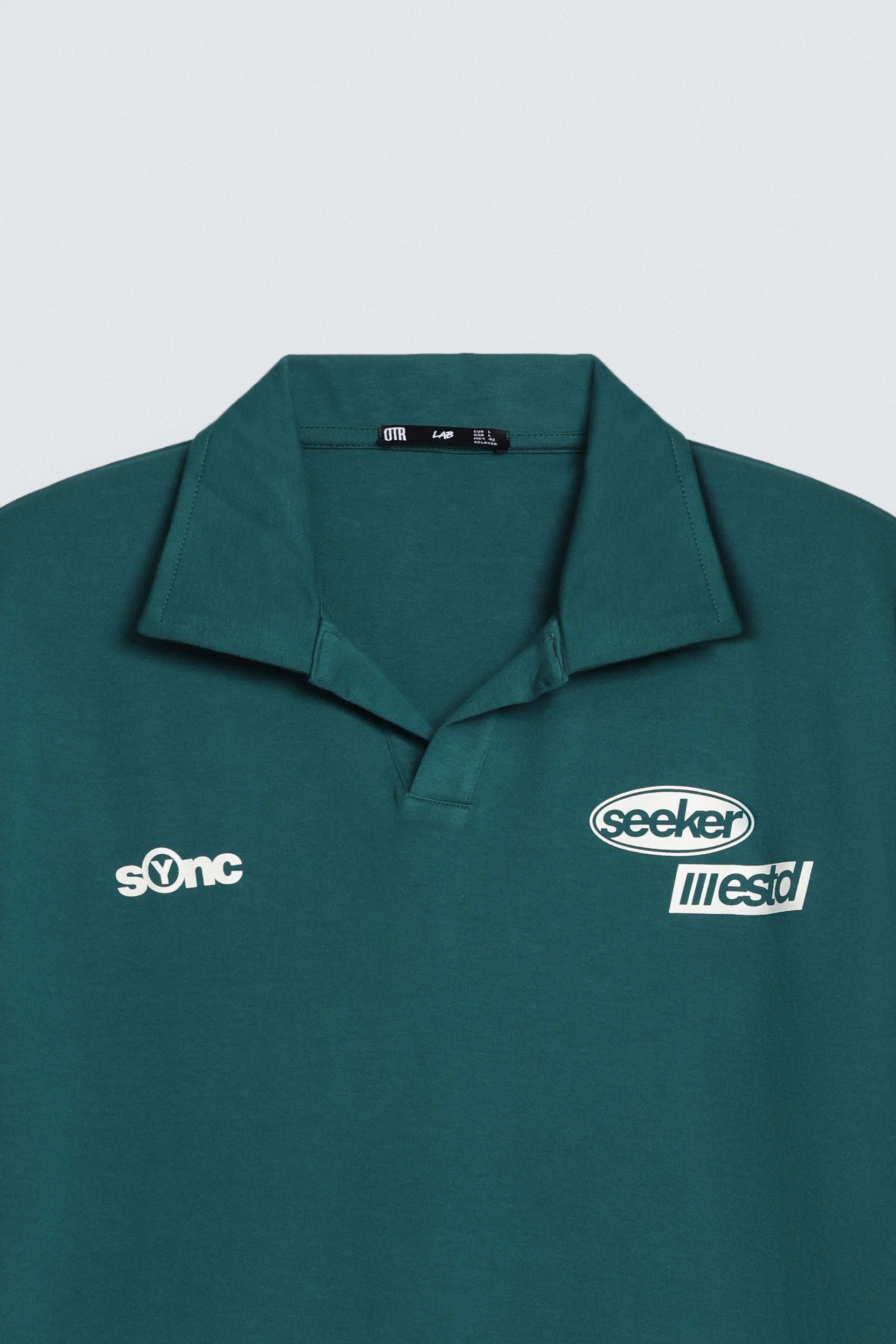 Slogan Print Polo Shirt - Image 13