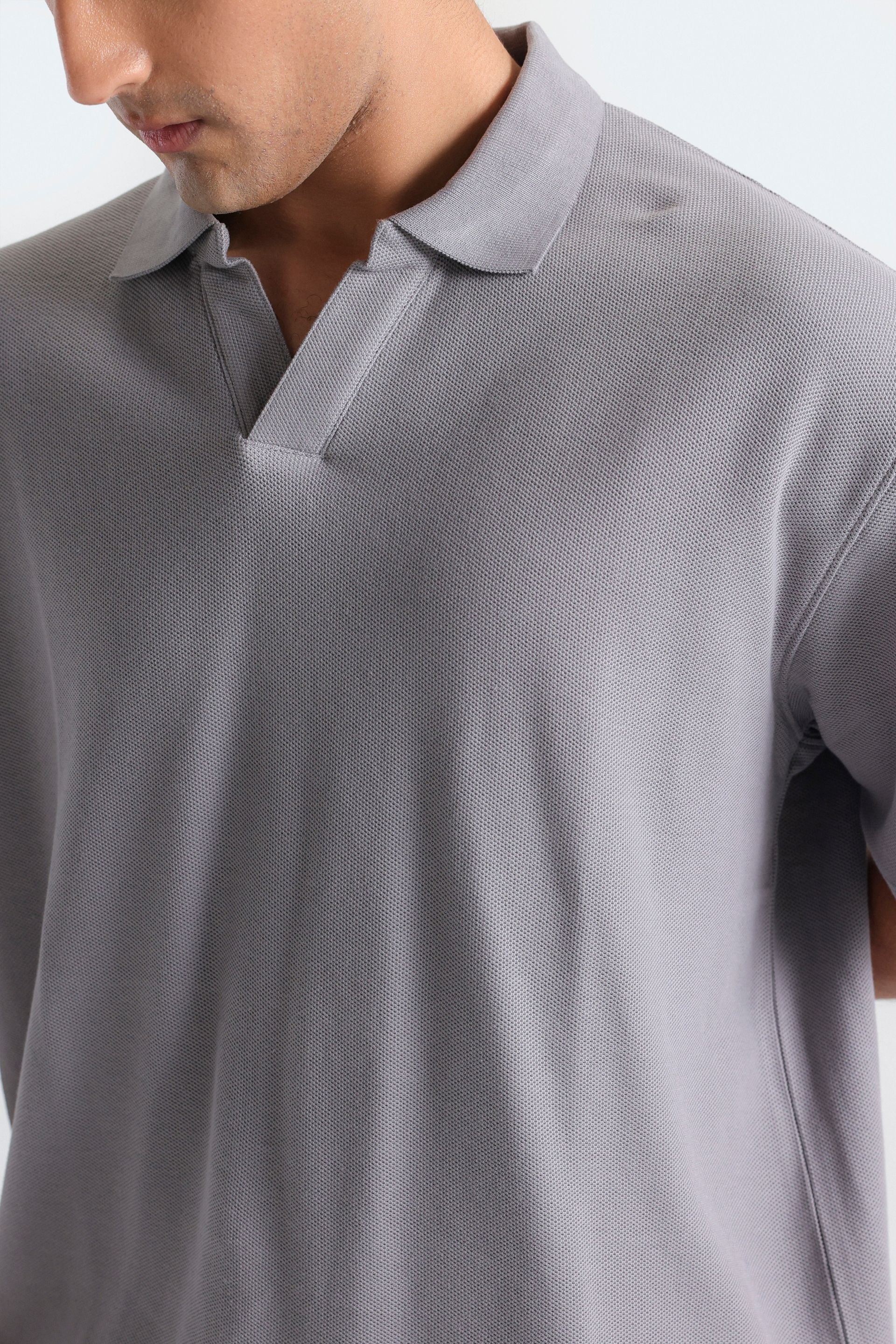 Textured Polo Shirt - Image 9
