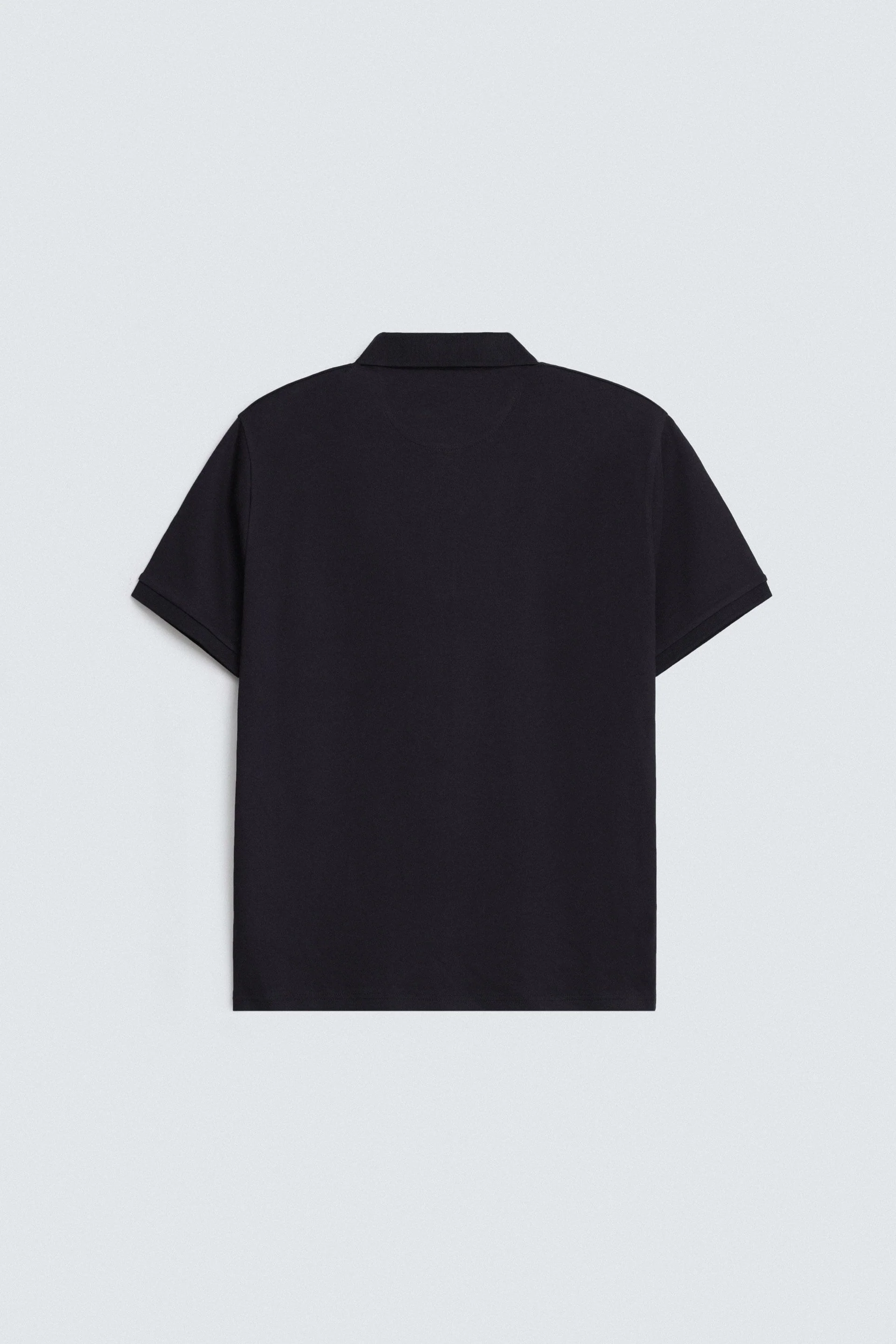 Quarter Zip-Up Polo Shirt - Image 14