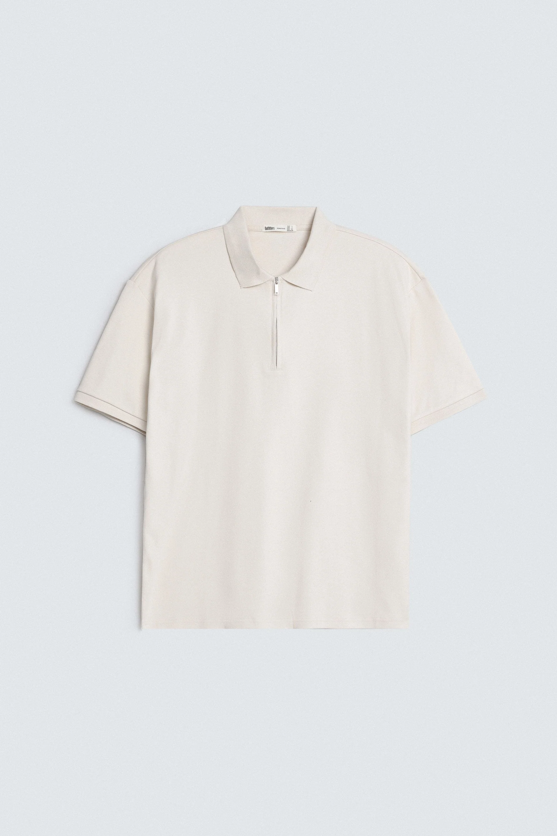Quarter Zip-Up Polo Shirt - Image 5