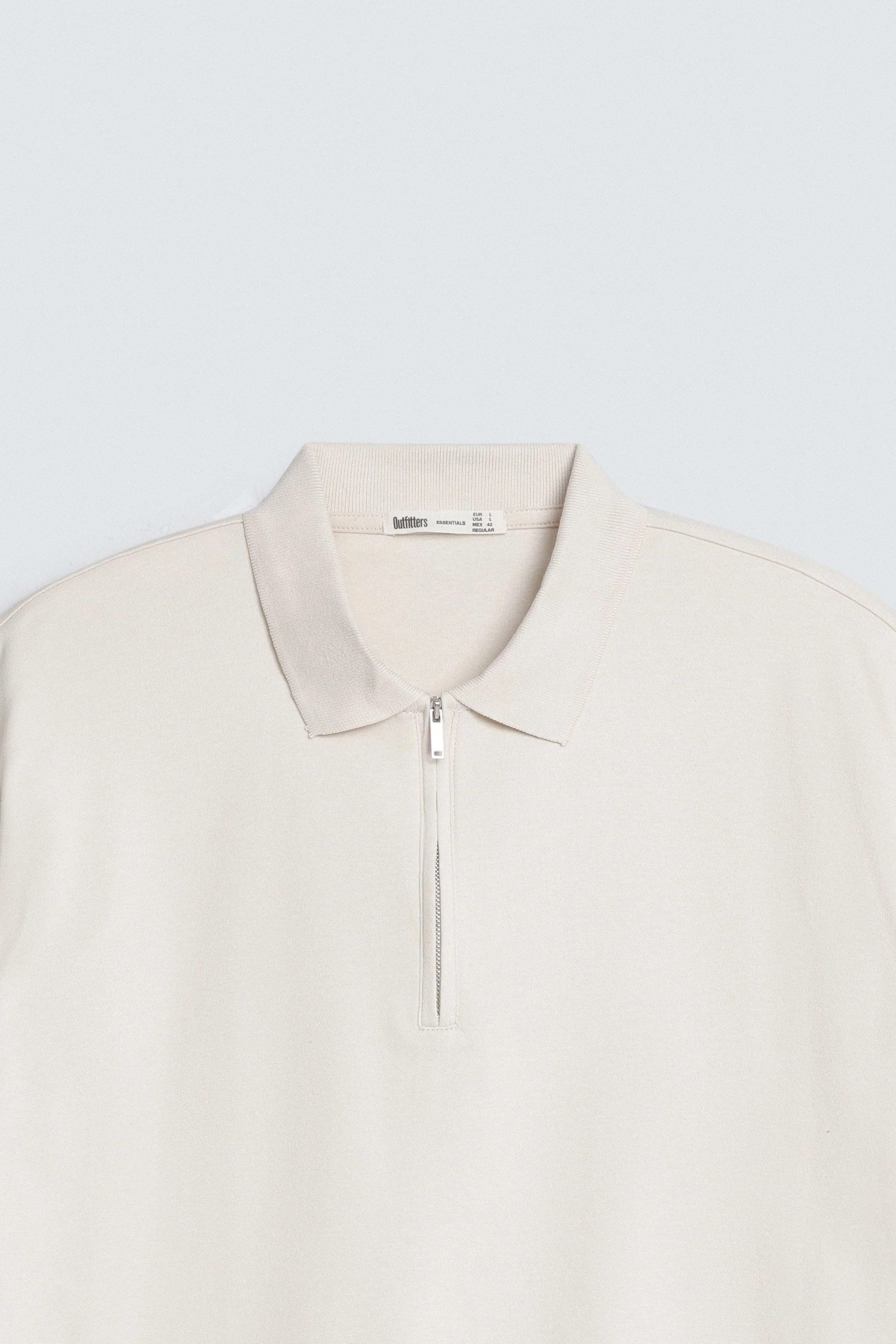 Quarter Zip-Up Polo Shirt - Image 6