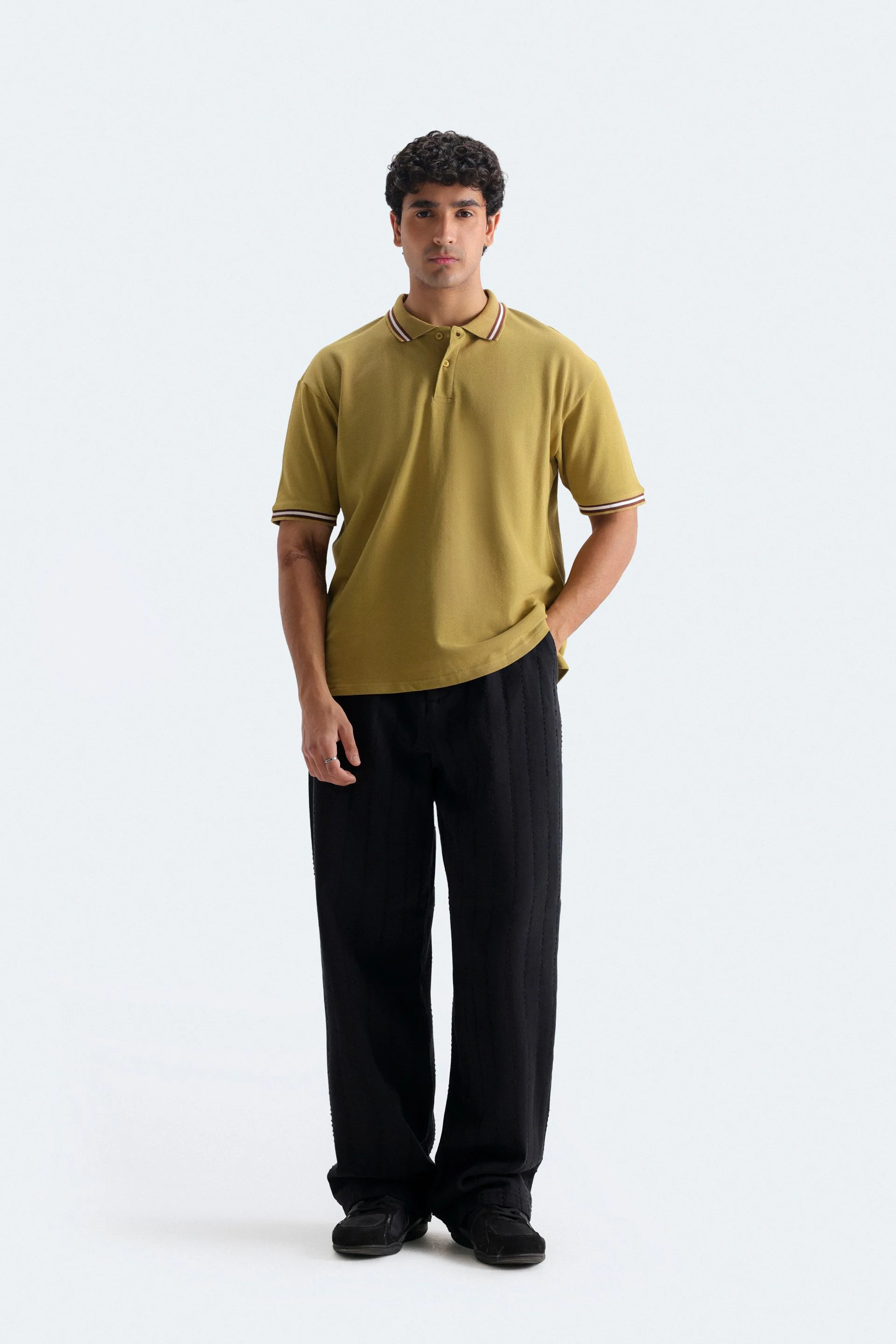Knitted Polo Shirt - Image 15