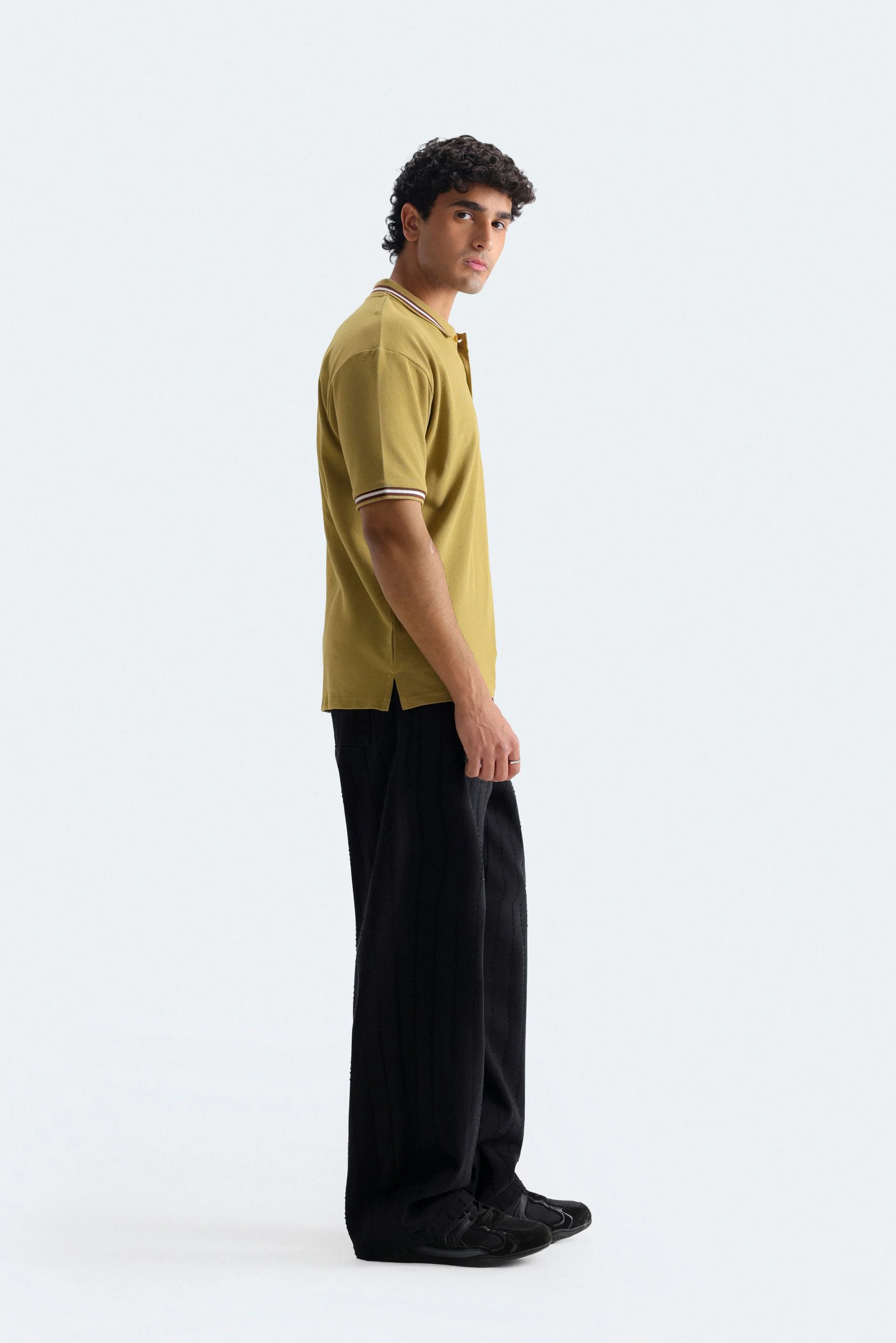 Knitted Polo Shirt - Image 17