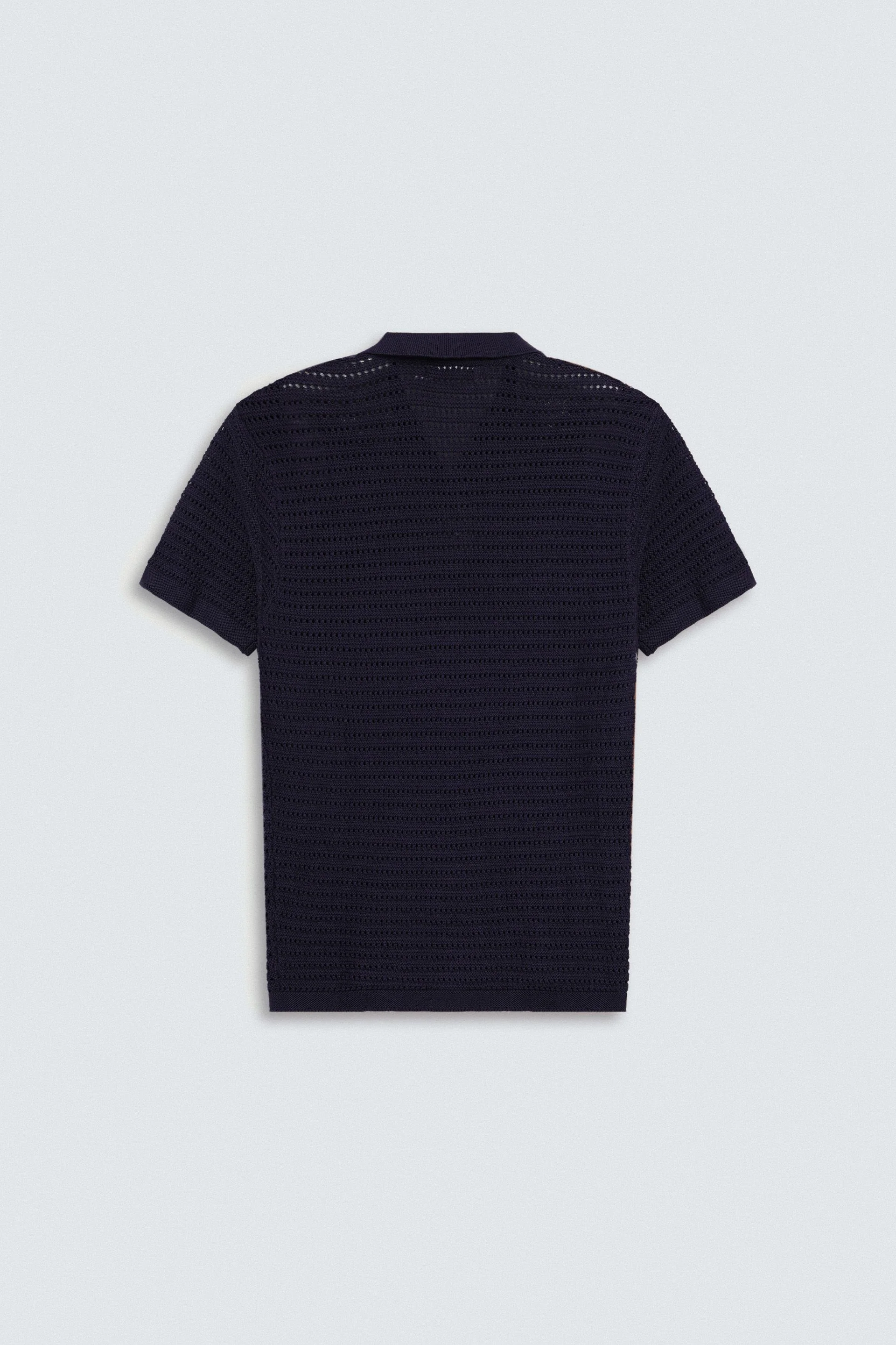Knitted Polo Shirt - Image 7