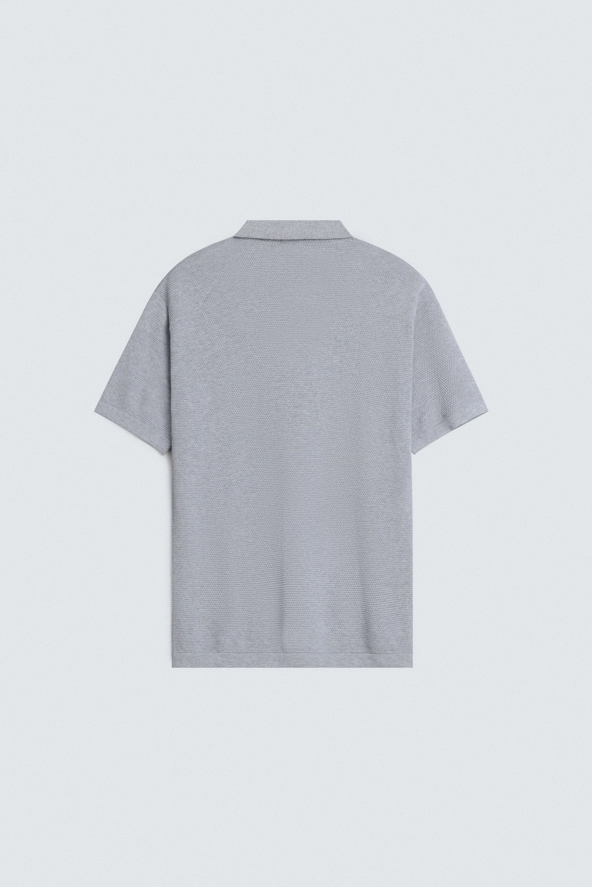 Textured Polo Shirt - Image 7