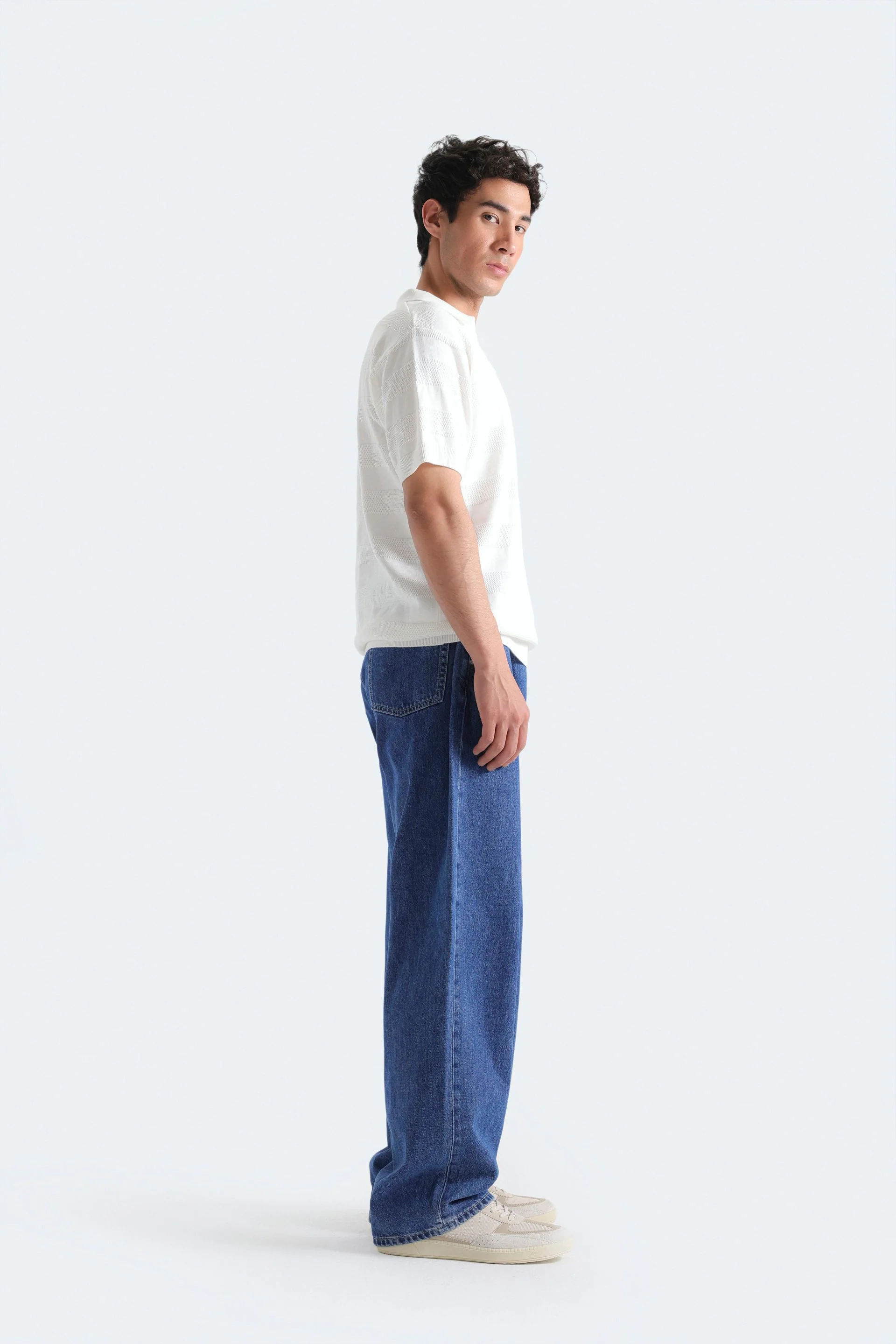 Striped Polo Shirt - Image 3