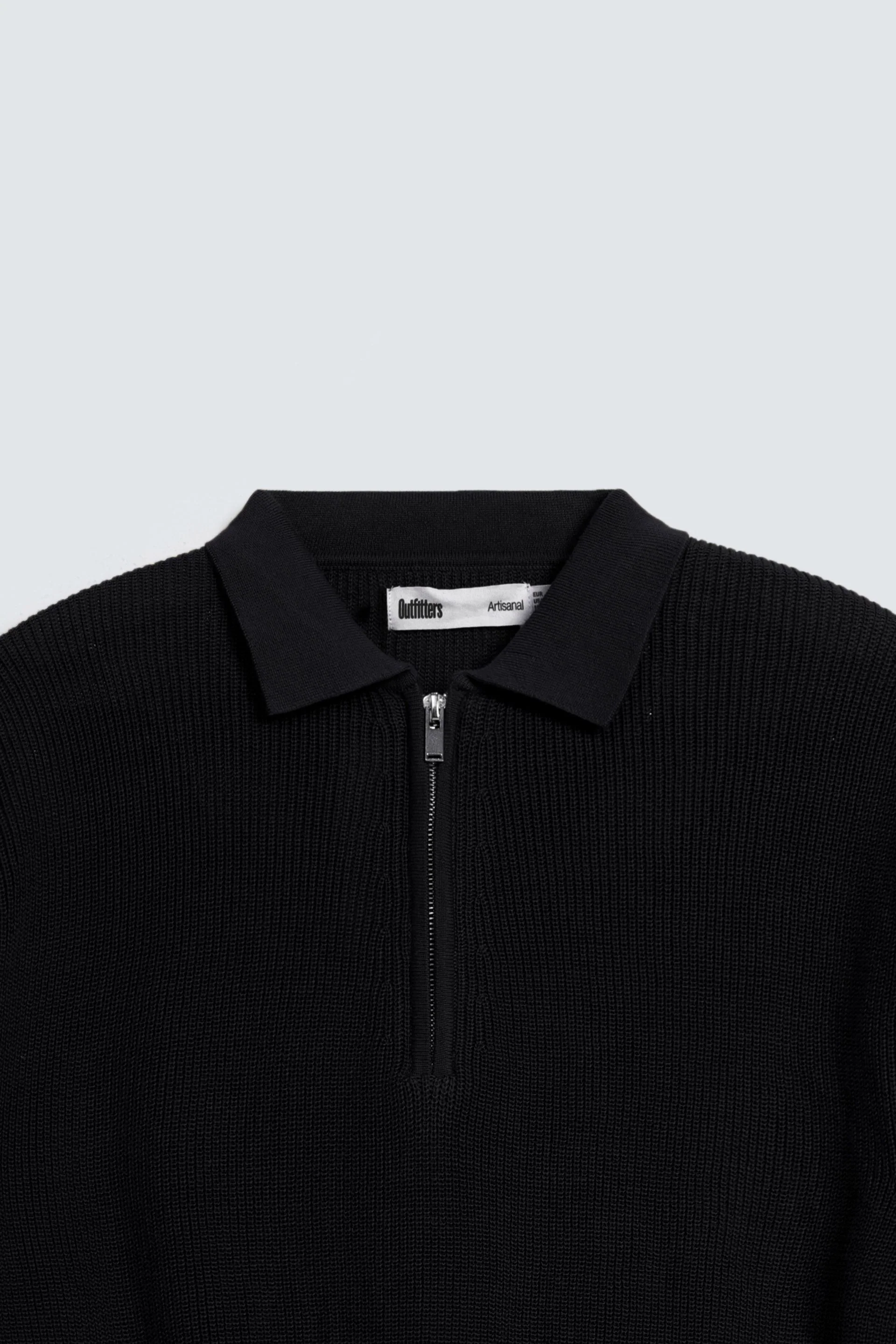 Quarter Zip-Up Polo Shirt - Image 16