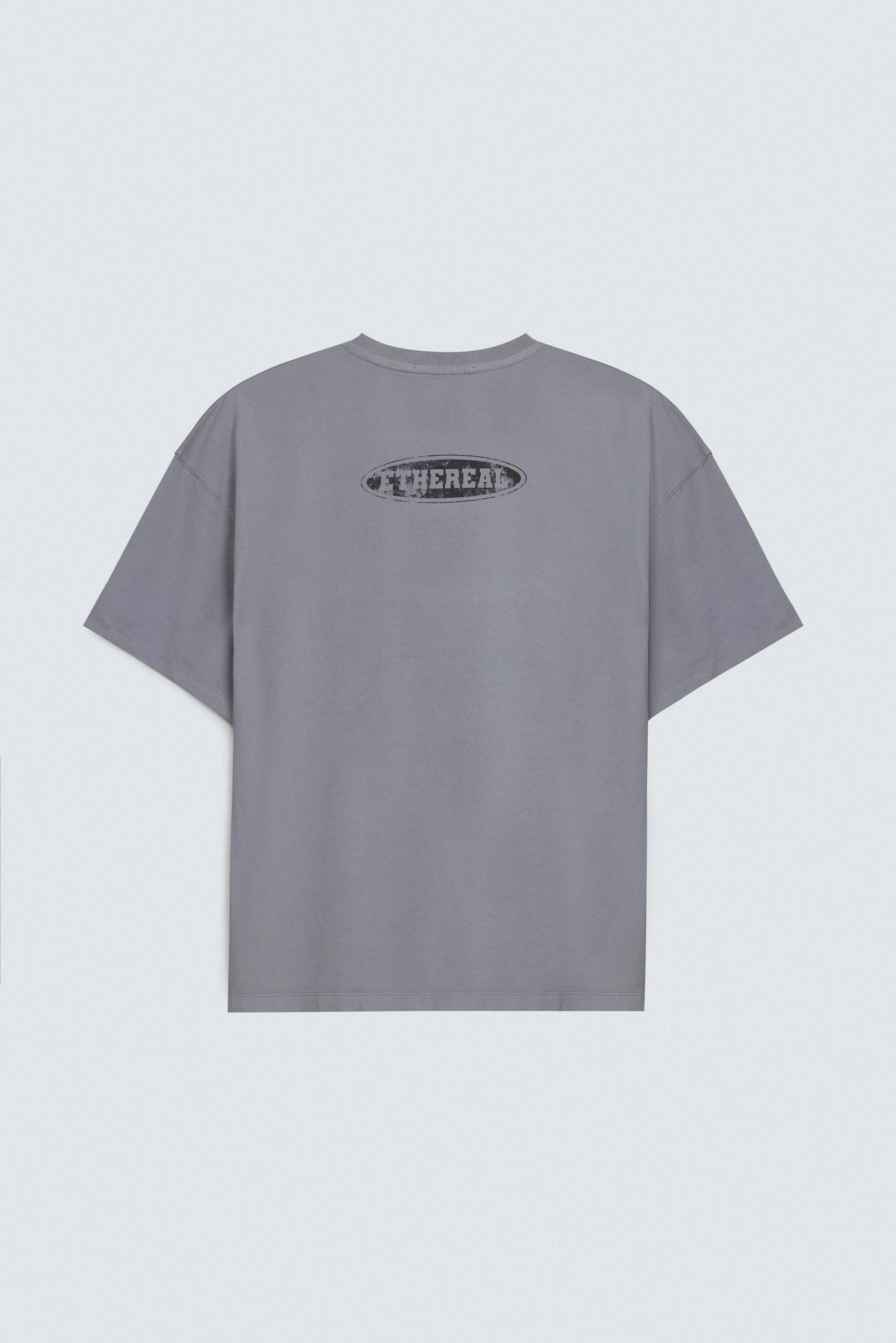 Cropped Slogan Print T-Shirt - Image 7