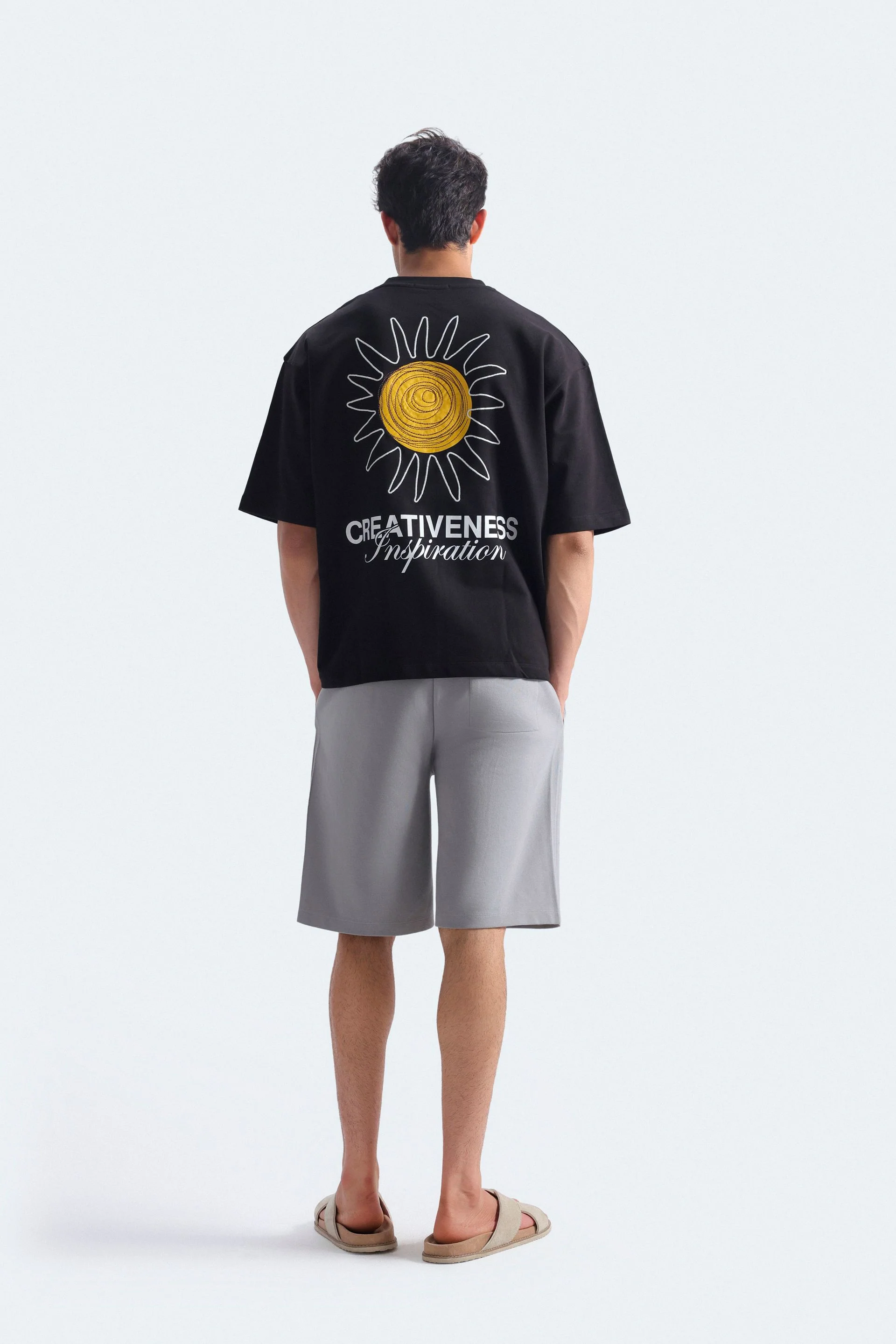 Cropped Embroidered T-Shirt - Image 11