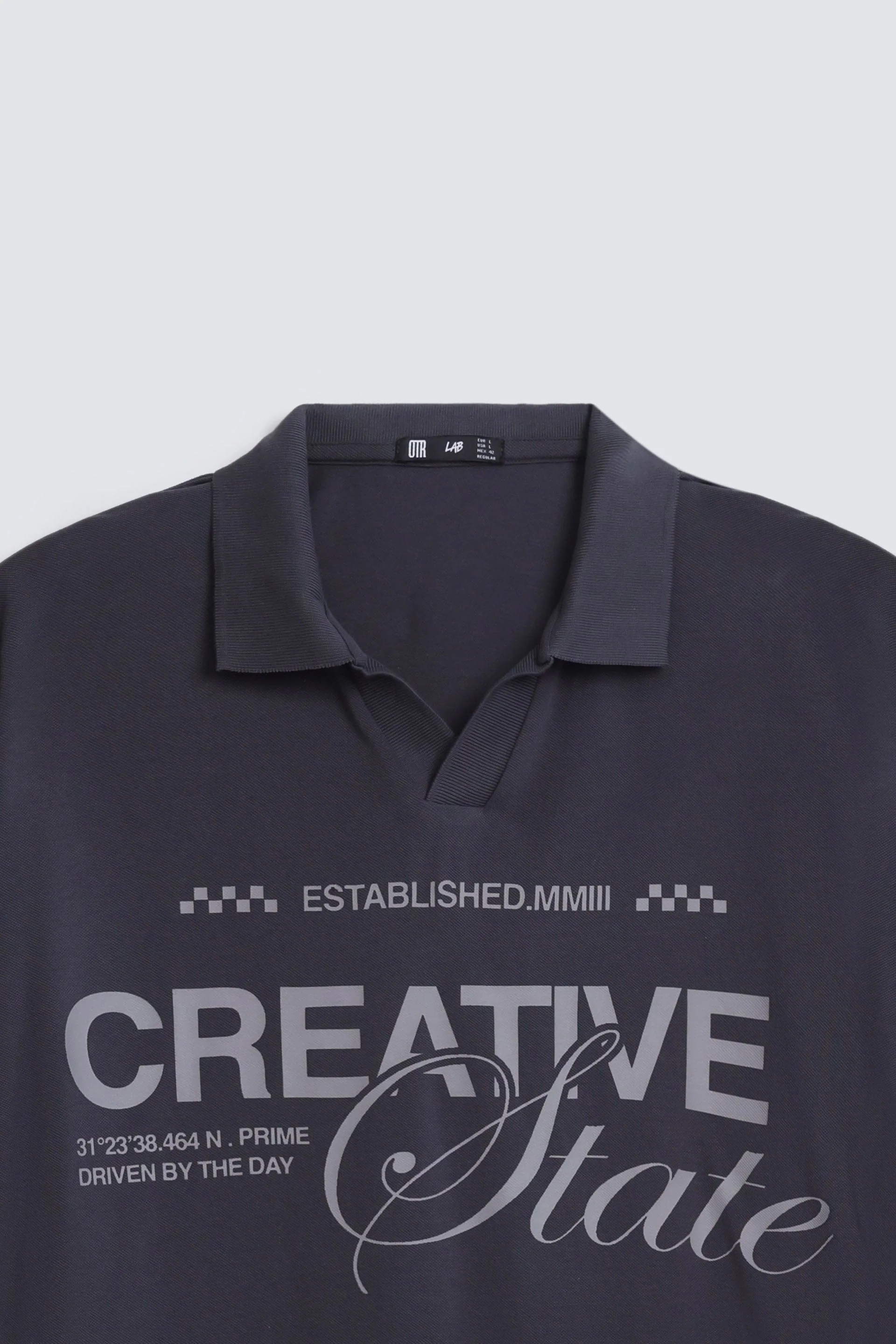 Slogan Print Polo Shirt - Image 6