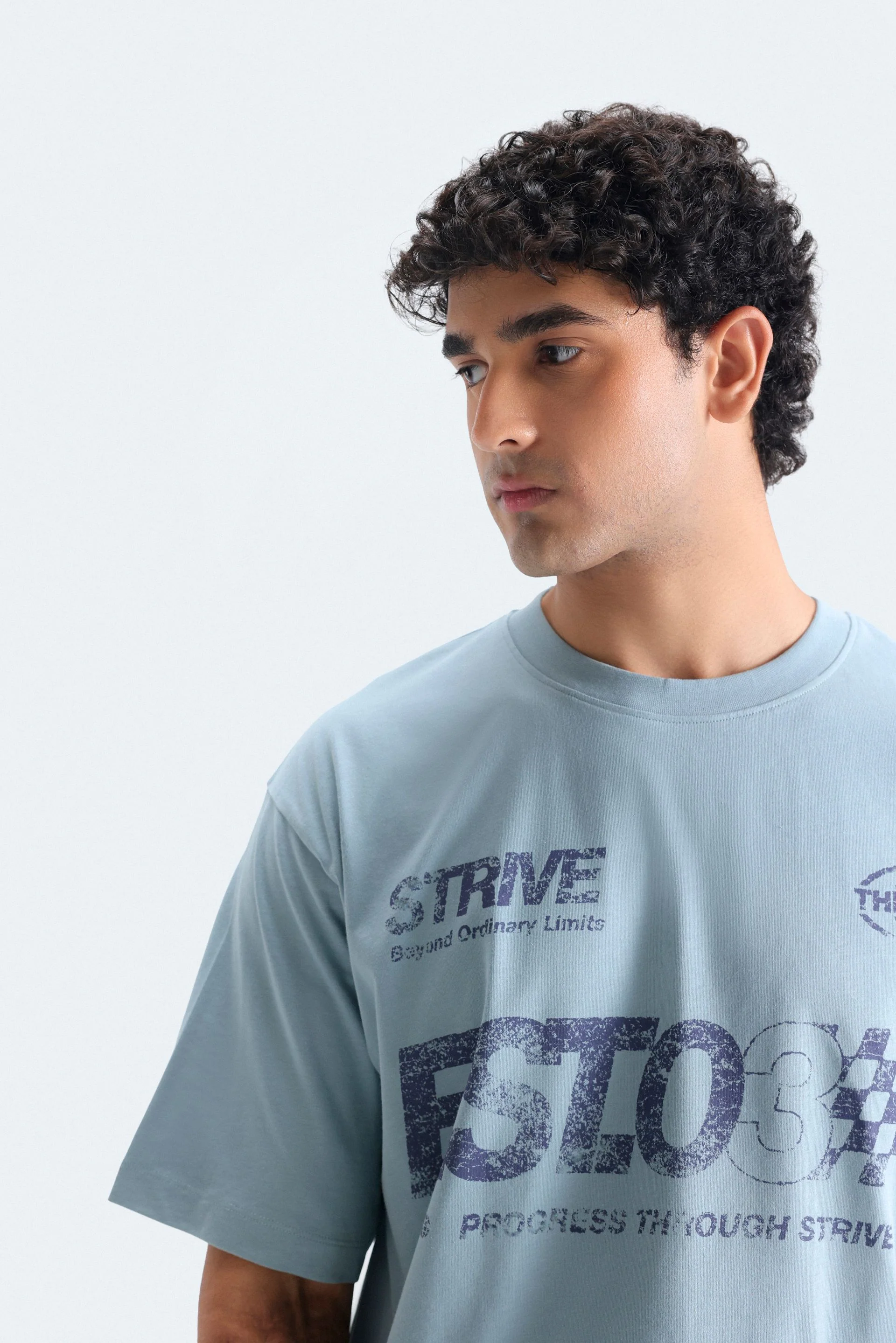 Slogan Print T-Shirt - Image 2