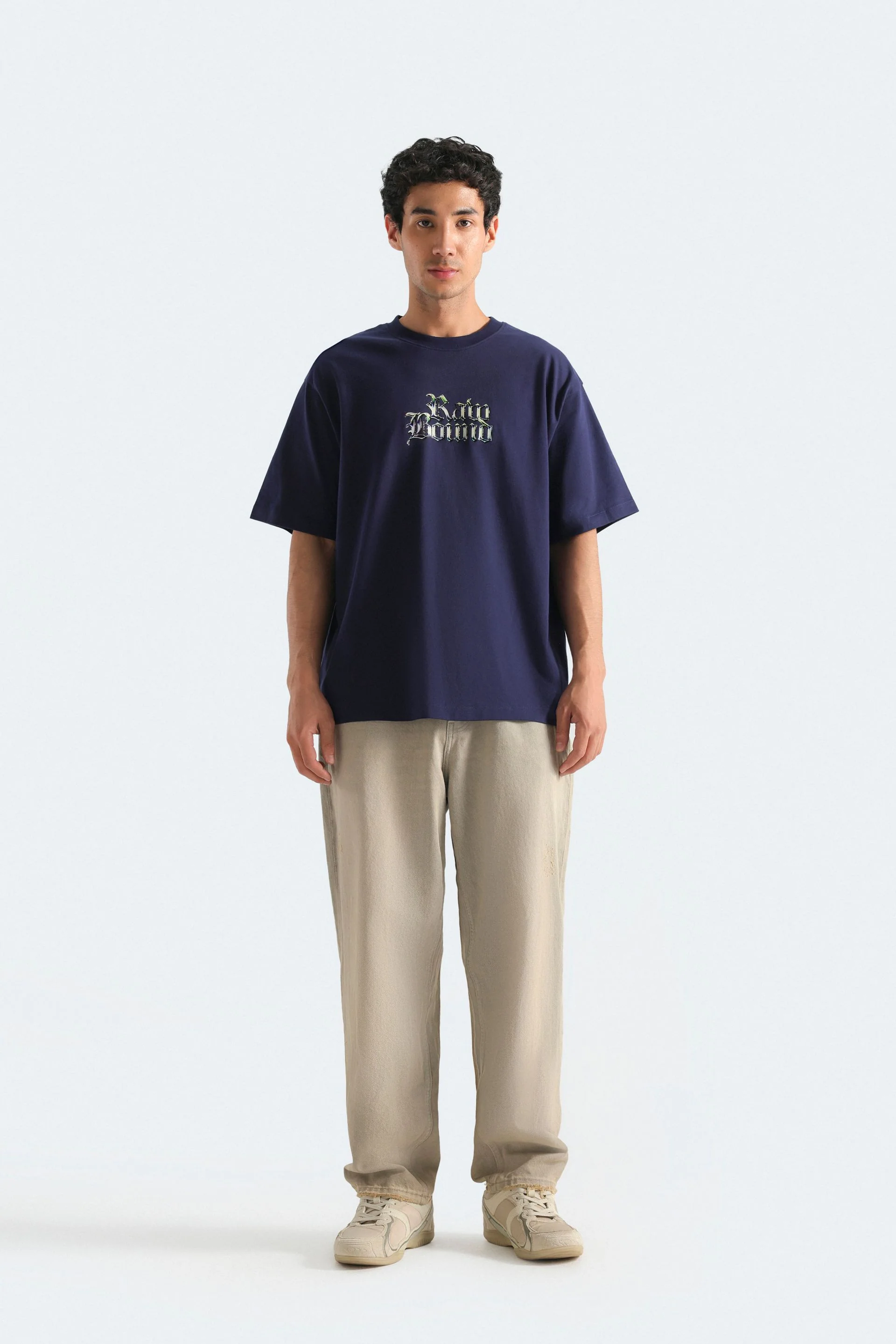 Slogan Print T-Shirt