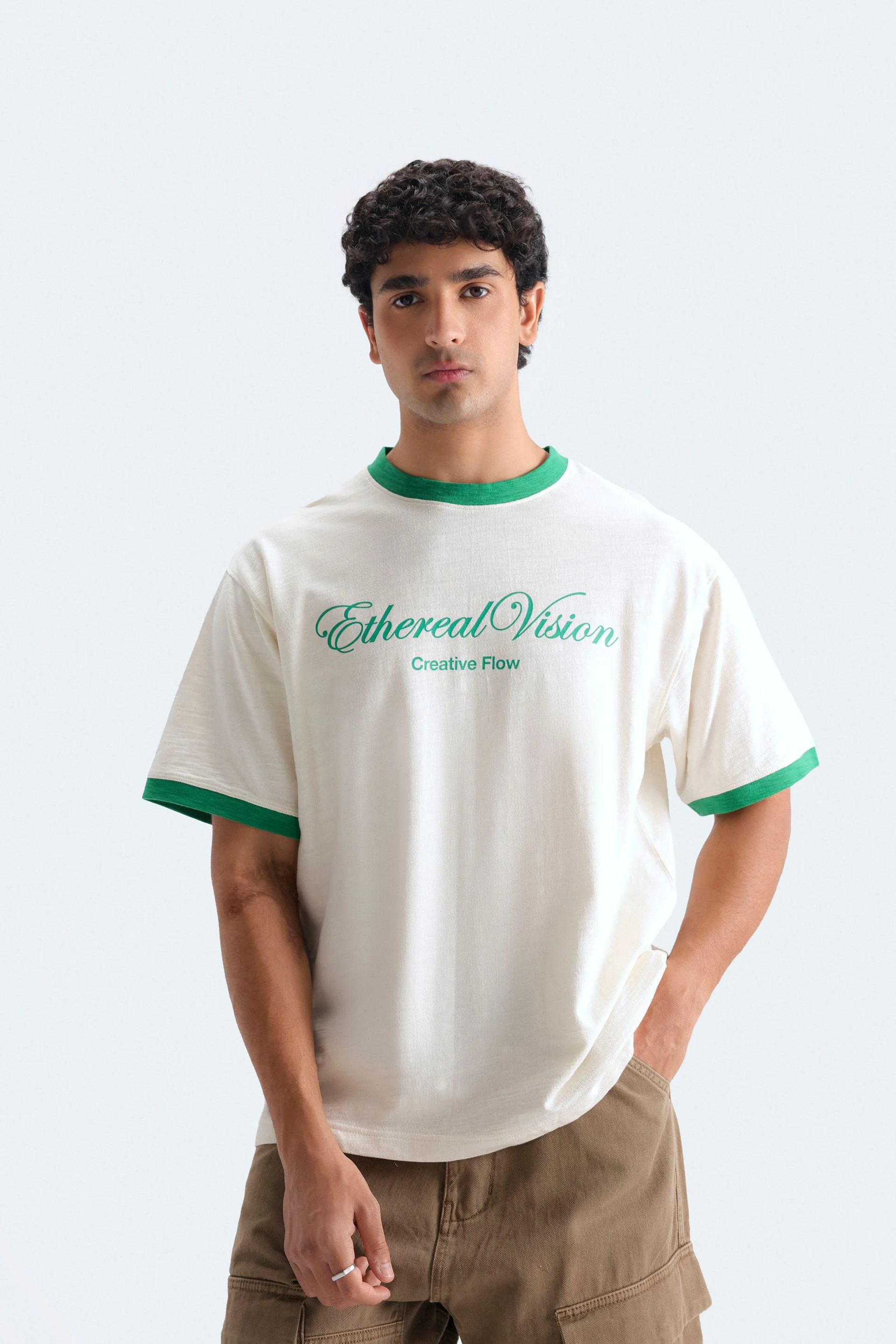 Slogan Print T-Shirt - Image 2