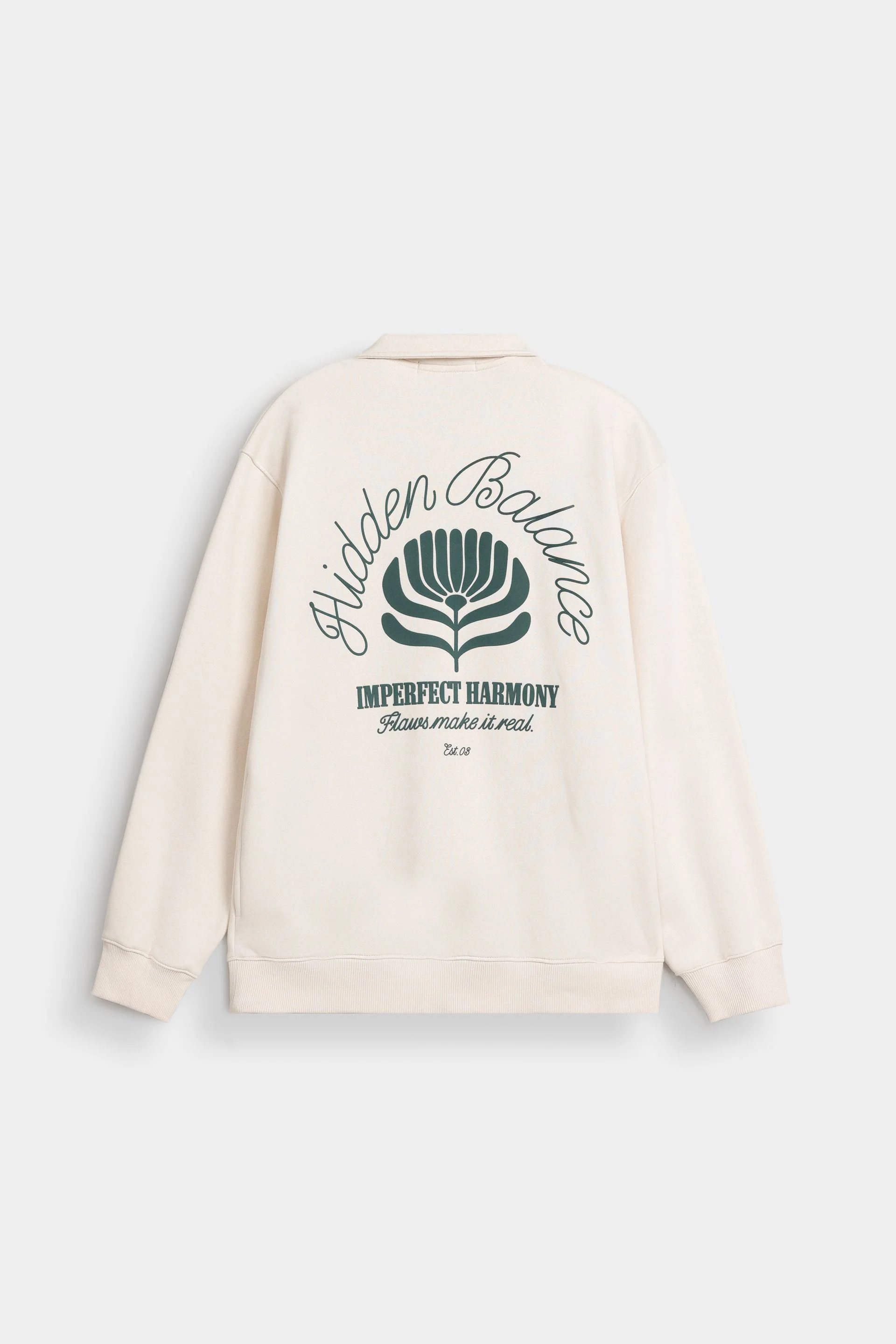 Graphic Quarter Zip-Up Sweatshirt - Image 8
