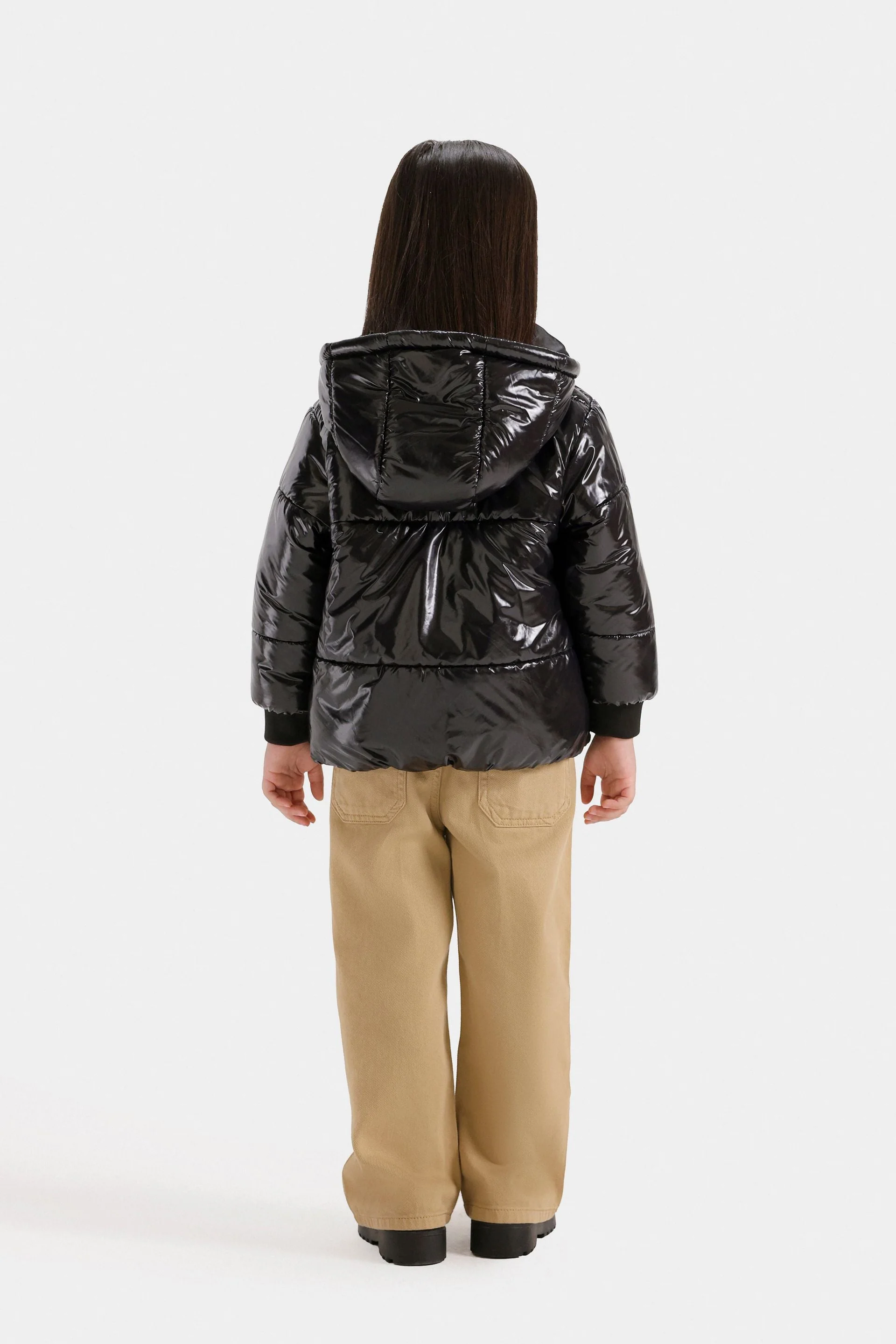 Metallic Puffer Jacket - Image 6