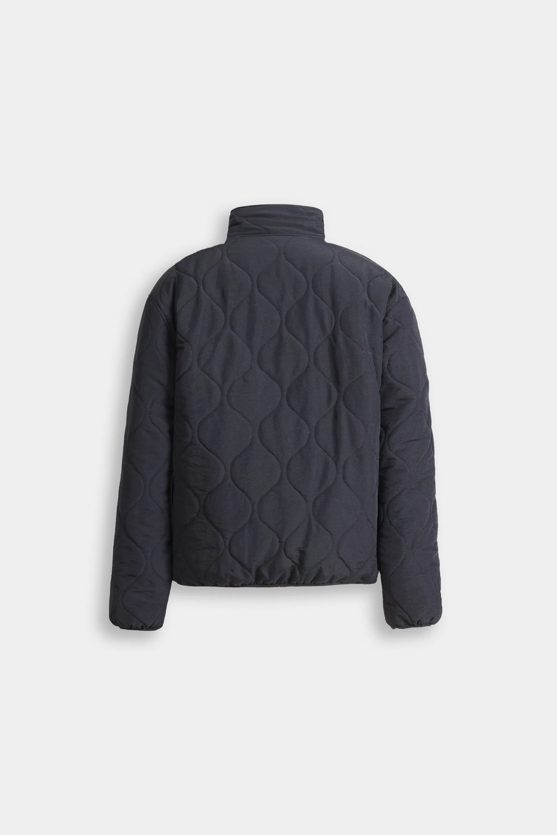 Mock-Neck Quilted Puffer Jacket - Image 14